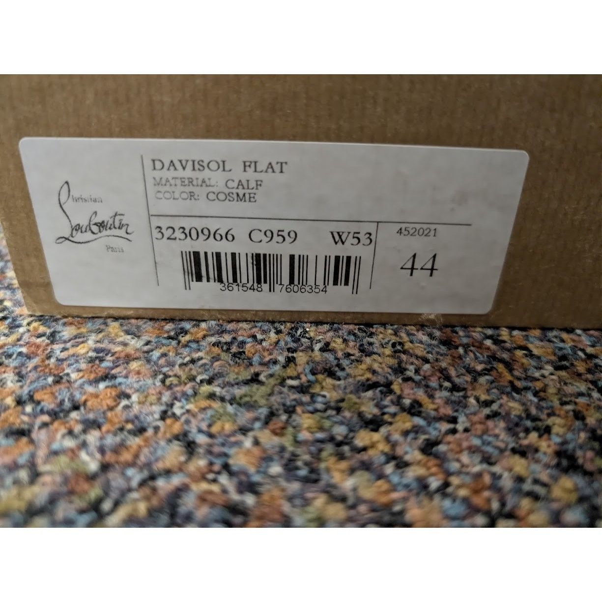 Christian Louboutin o1rshd1 Davisol Flat Shoes in Brown Size US 11 / EU 44 - 20 Thumbnail