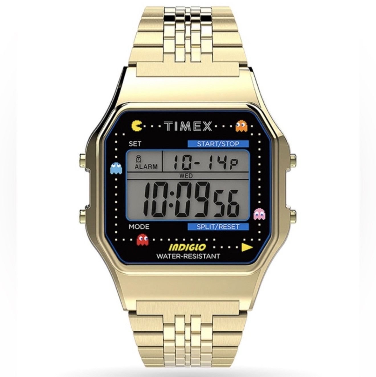 Timex TIMEX T80 x PAC-MAN™ 34mm Stainless Steel Bracelet Watch Size ONE SIZE - 8 Thumbnail