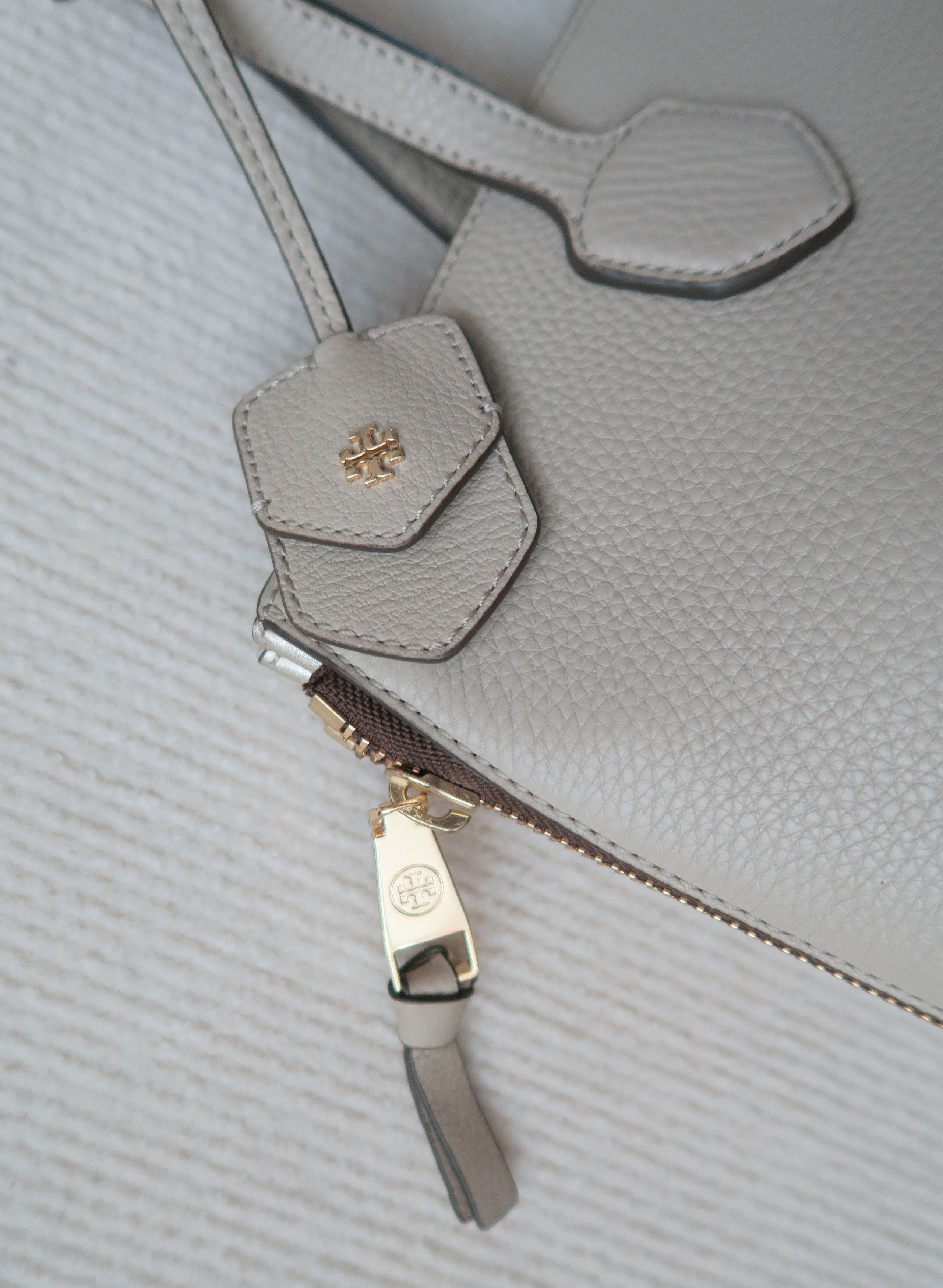 Tory Burch Tory Burch Expandable Robinson Leather Shoulder Tote Handbag Size ONE SIZE - 6 Thumbnail
