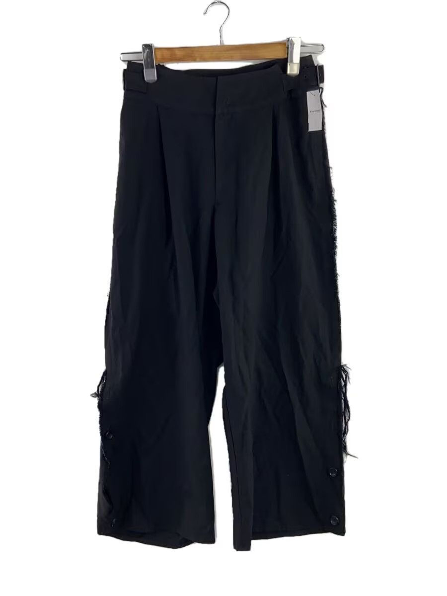Yohji Yamamoto Side Frayed Wool Pants Size US 29 - 1 Thumbnail