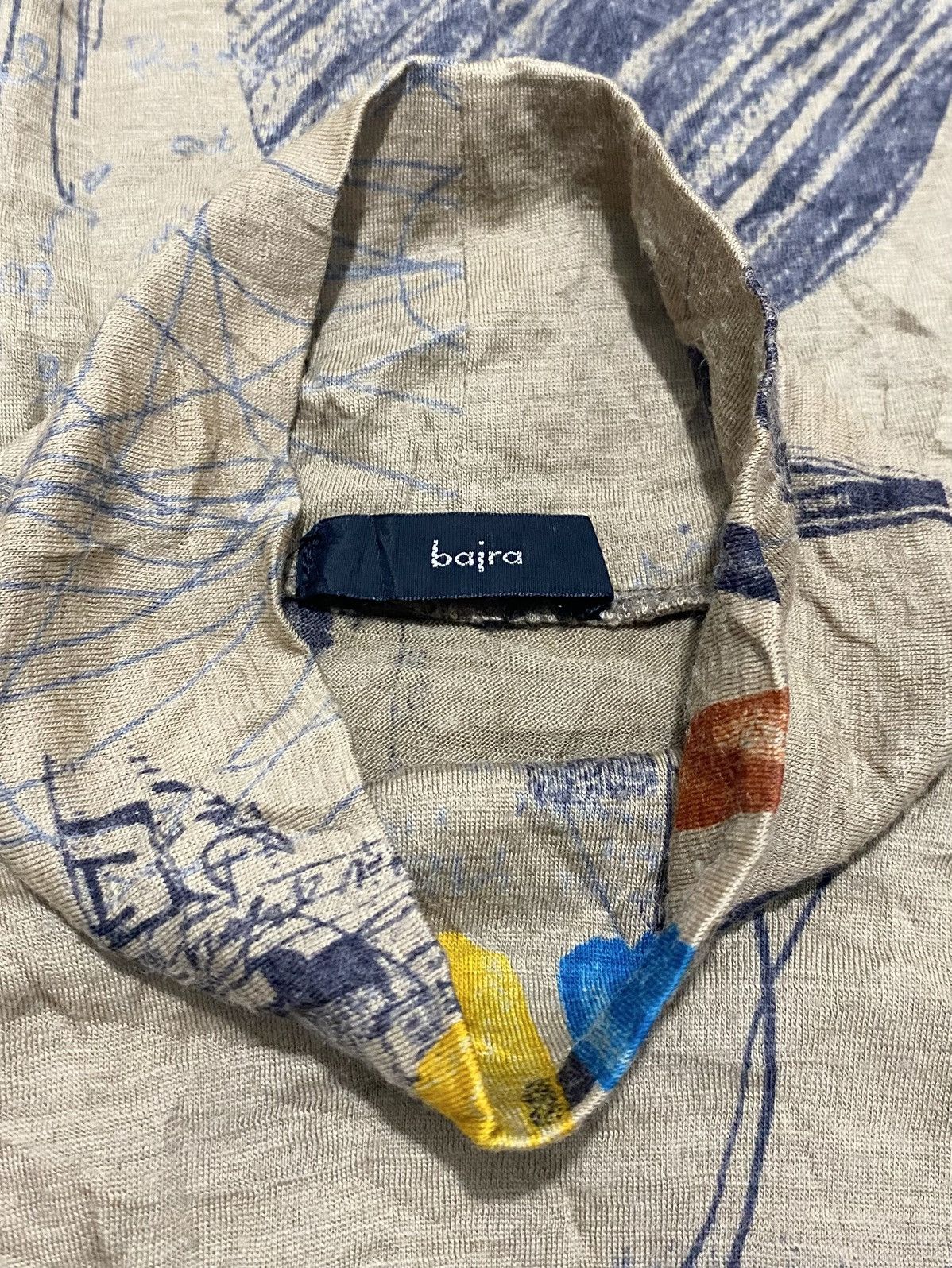 If Six Was Nine 2000's Bajra Japan Longsleeve Abstract Art /Avant Garde/ LGB Size ONE SIZE - 3 Thumbnail