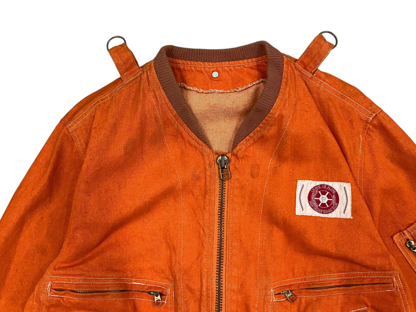 Pink House Vtg Pink House Shimpa Club Bomber Denim Jacket Size US M / EU 48-50 / 2 - 5 Thumbnail