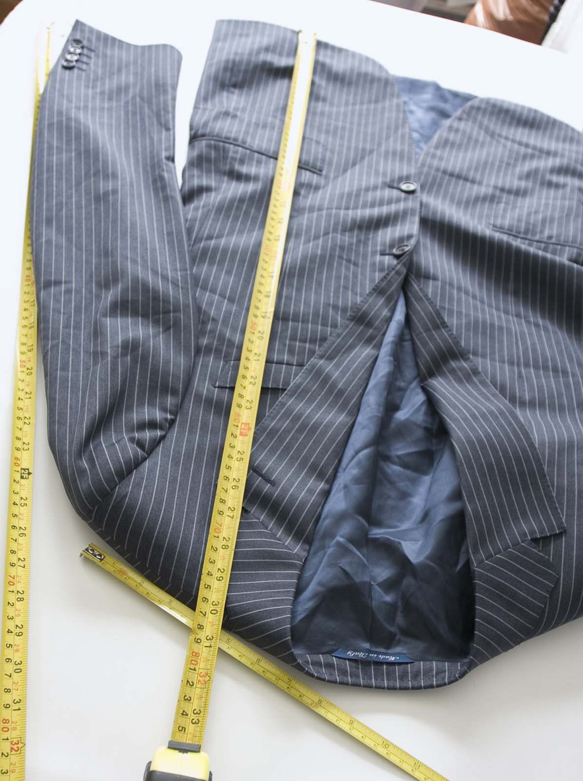Canali Canali Jacket Wool Made in Italy Size 48R/38US Blue Stripe Size 38R - 6 Thumbnail