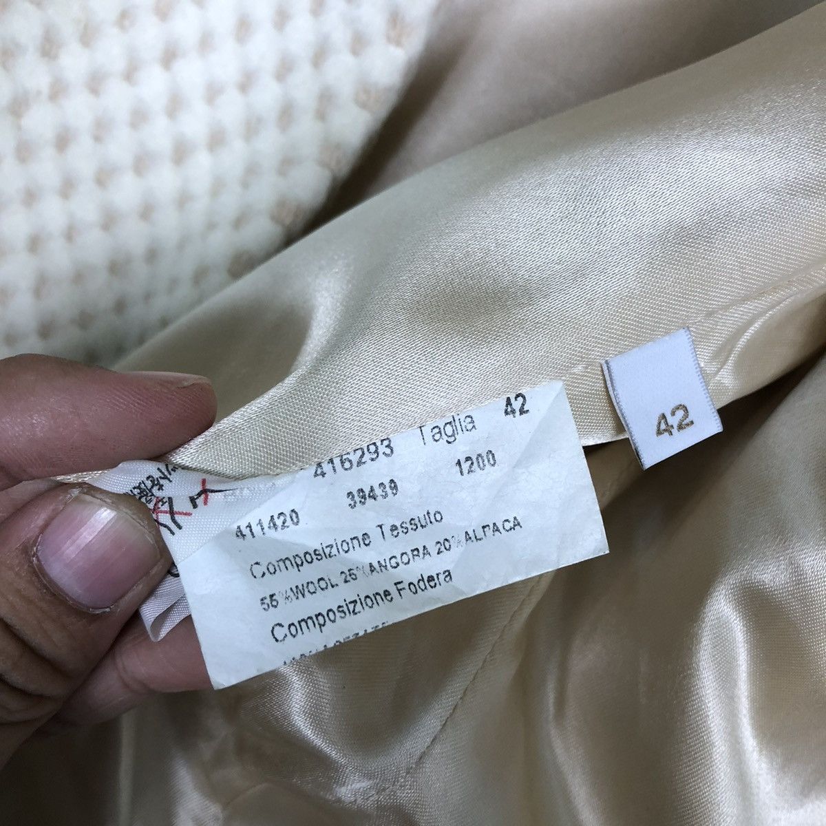 Herno 🔥VINTAGE CROPPED COATS JACKET HERNO ITALY Size M / US 6-8 / IT 42-44 - 18 Thumbnail