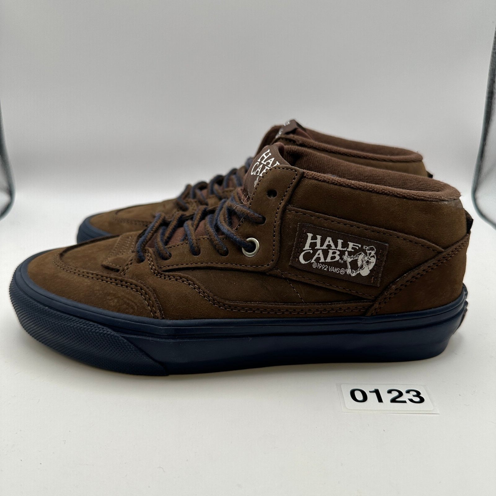 Vans VANS x NICK MICHEL Men's Size 6 Half Cab Suede Brown/Navy Size US 6 / EU 39 - 3 Thumbnail