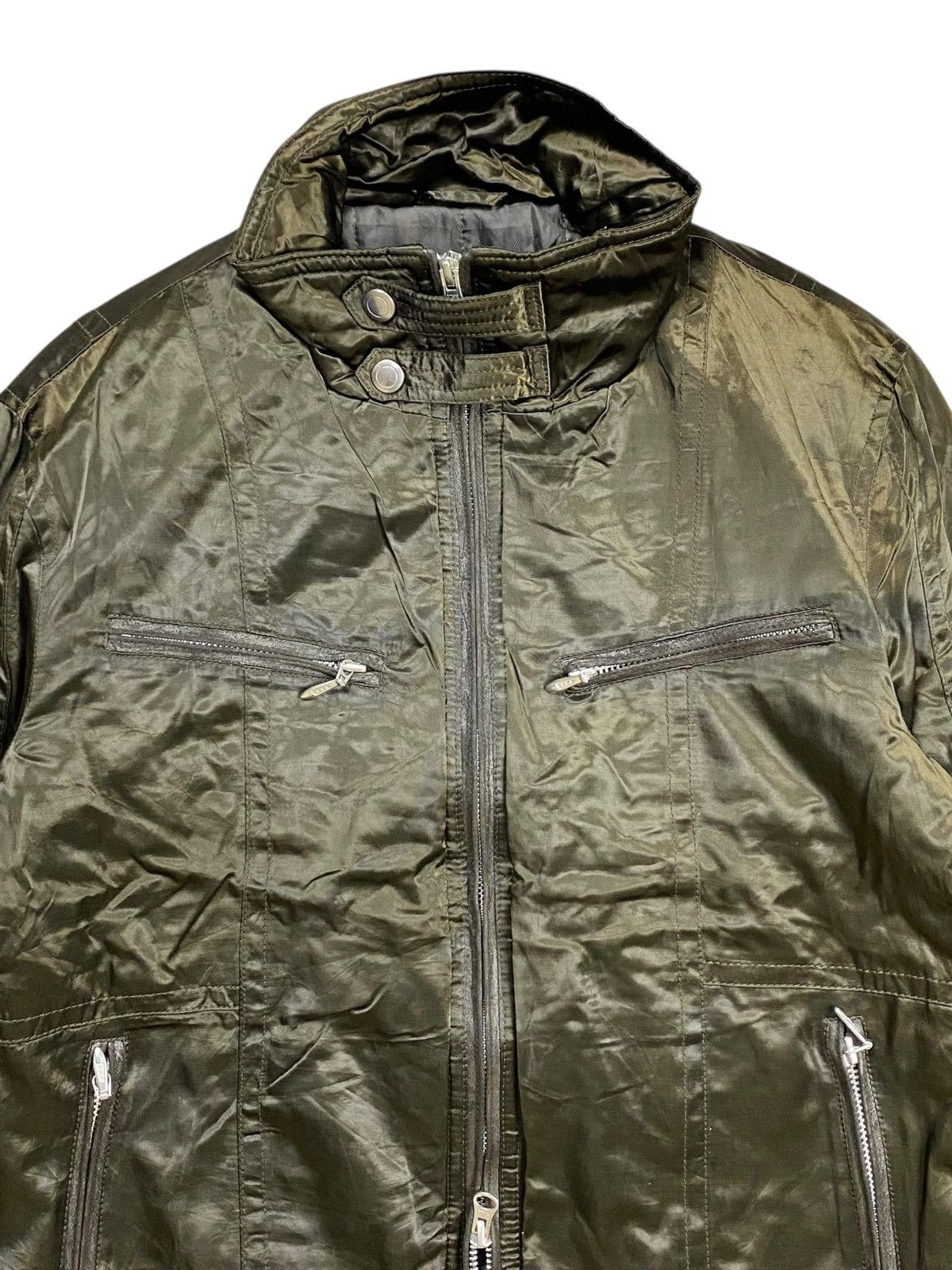Tornado Mart 2000s Pazzo - Vkei Styler Iridescent Rider Jacket Size US M / EU 48-50 / 2 - 5 Thumbnail