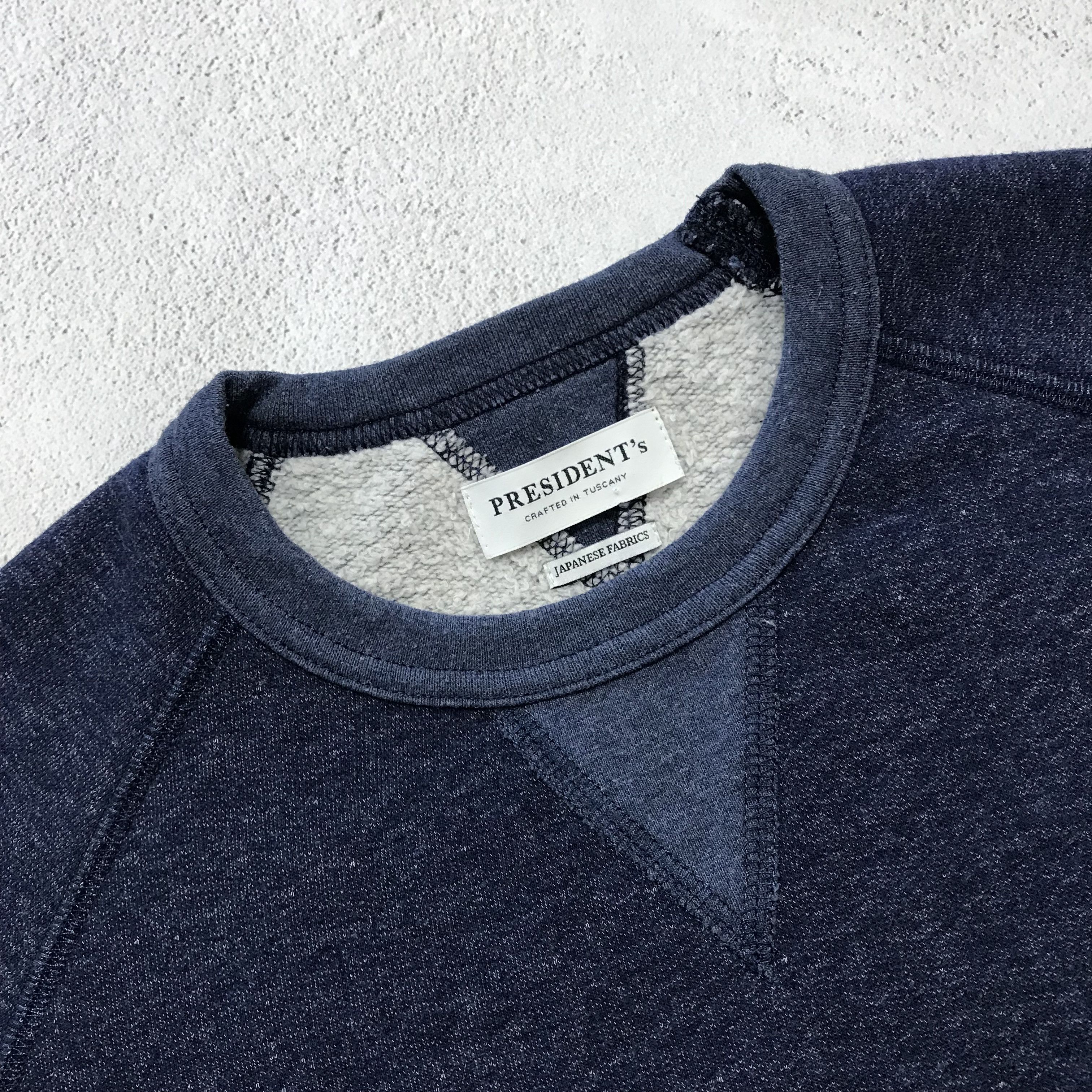 President's PRESIDENT's Crafted in Tuscany Sweatshirt Crewneck Italy Size US XL / EU 56 / 4 - 4 Thumbnail