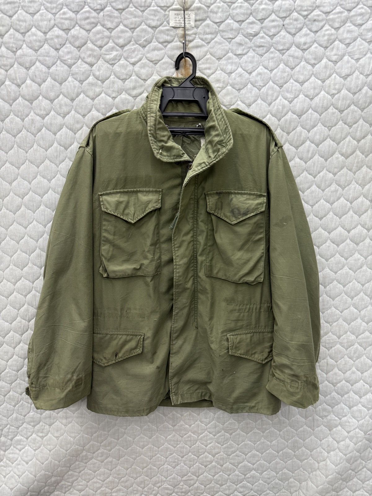 Vintage 🔥🔥🔥ARCHIVE VTG US ARMR M65 FIELD JACKET Size US S / EU 44-46 / 1 - 1 Thumbnail