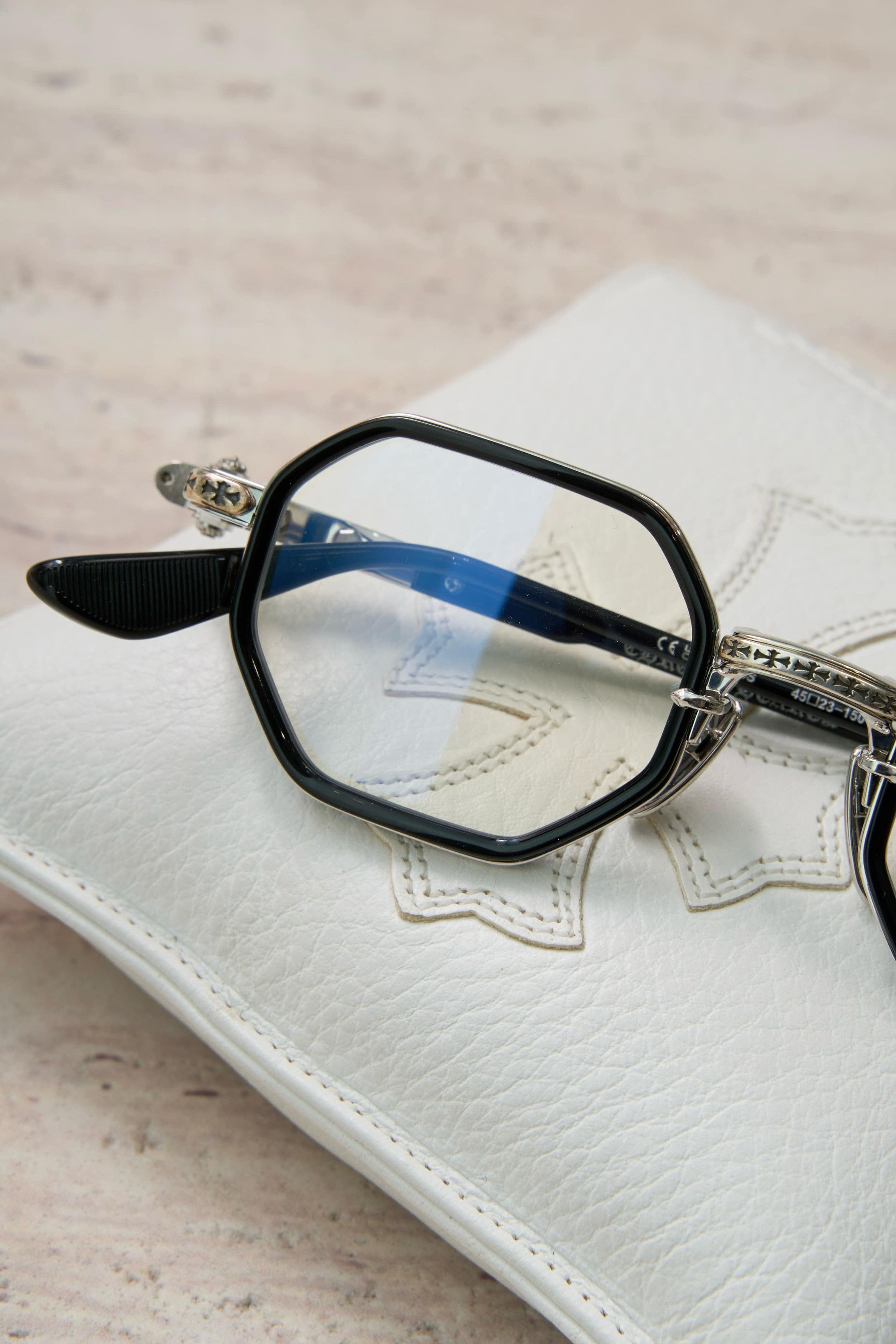 Chrome Hearts CHROME HEARTS TATTERS BLACK - SHINY SILVER Size ONE SIZE - 6 Thumbnail