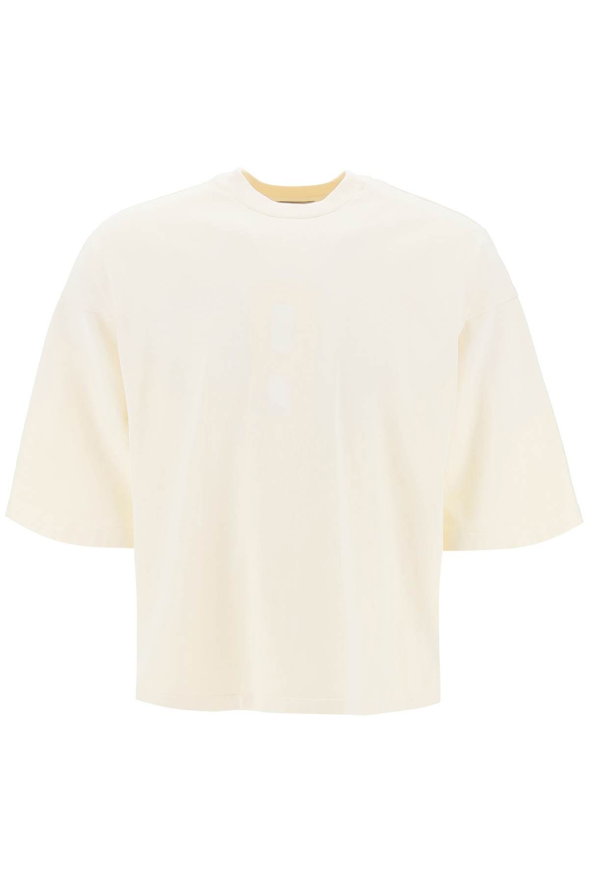 image of Fear Of God "oversized T-Shirt With in Cream, Men's (Size Large)