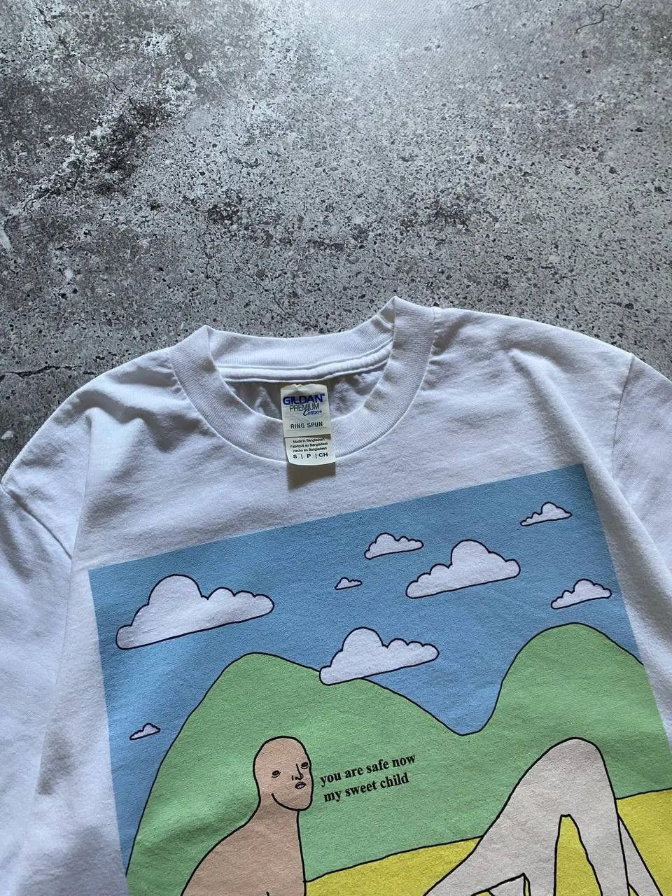 CHRIS SIMPSONS ARTIST ART MEME T SHIRT VERY RARE
