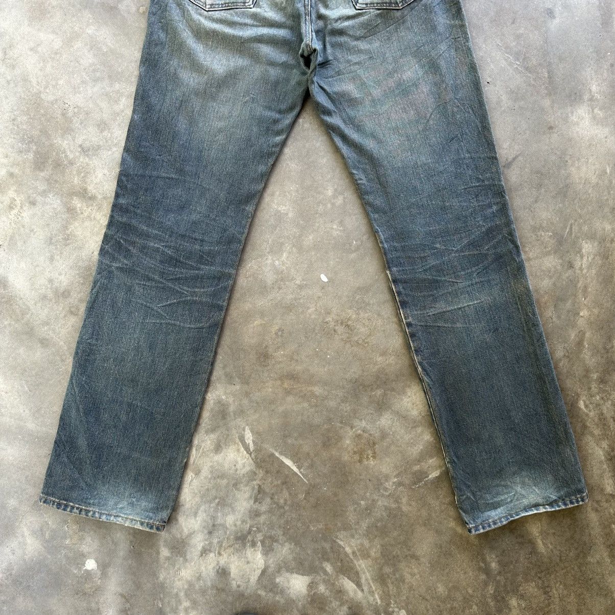 Japanese Brand Vintage Wrangler Rusty USA Distressed Denim Jean Pant W32 Size US 32 / EU 48 - 11 Thumbnail