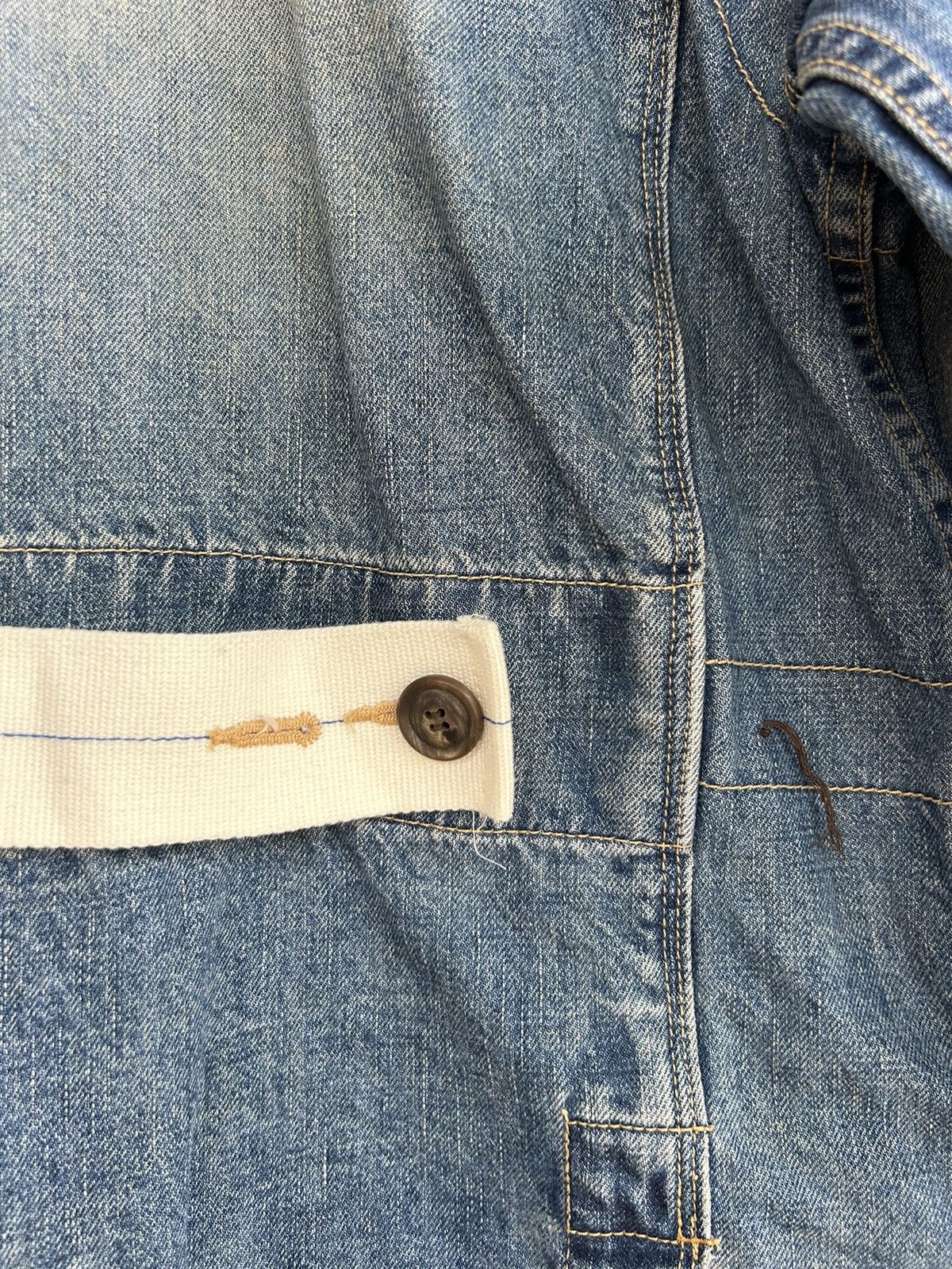 Paul Smith × R.Newbold R Newbold Multi Pocket Trucker Denim Jacket Size US M / EU 48-50 / 2 - 9 Thumbnail
