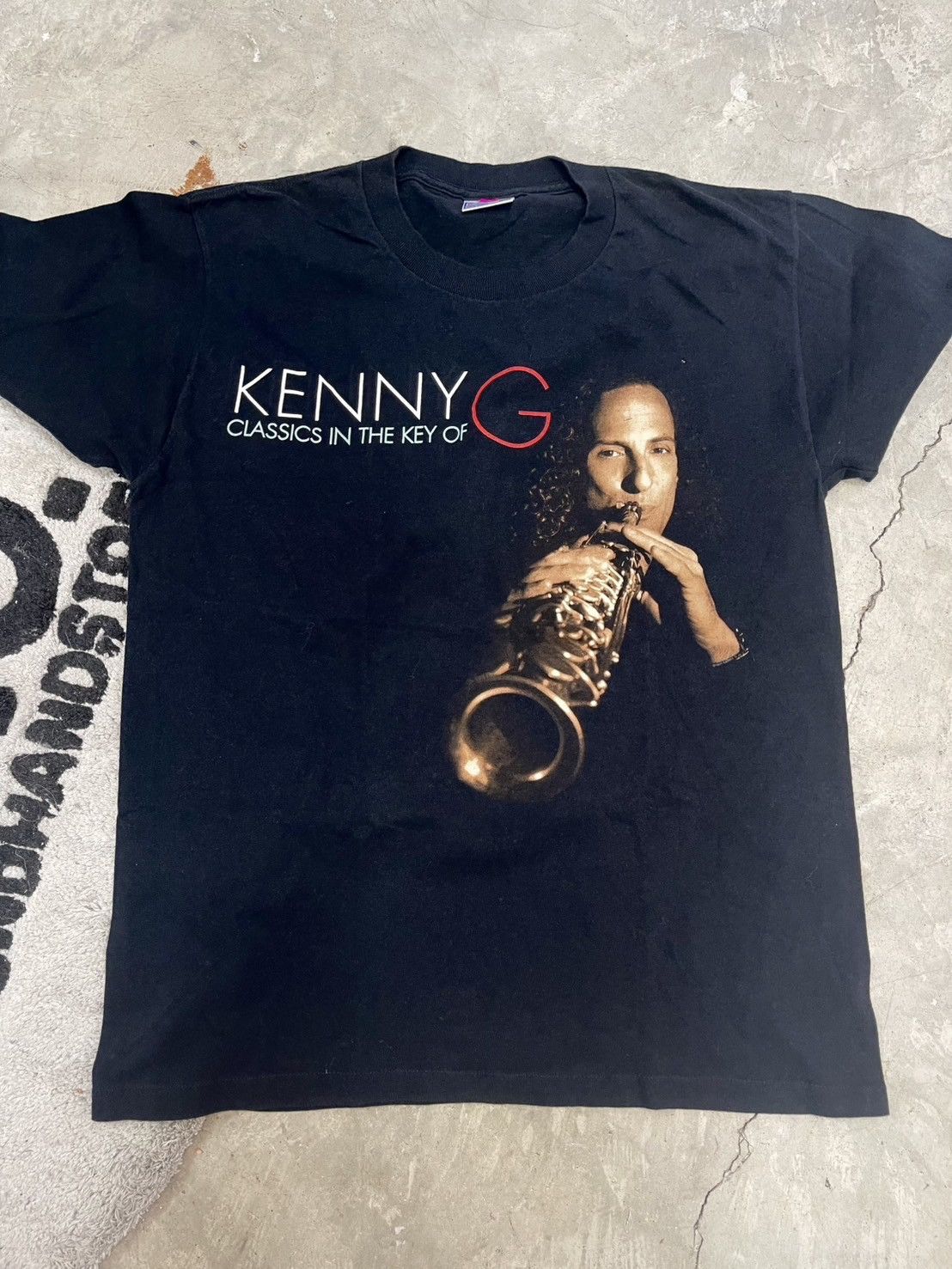 Band Tees Kenny G Vintage T Shirt 90’ Size US M / EU 48-50 / 2 - 2 Thumbnail