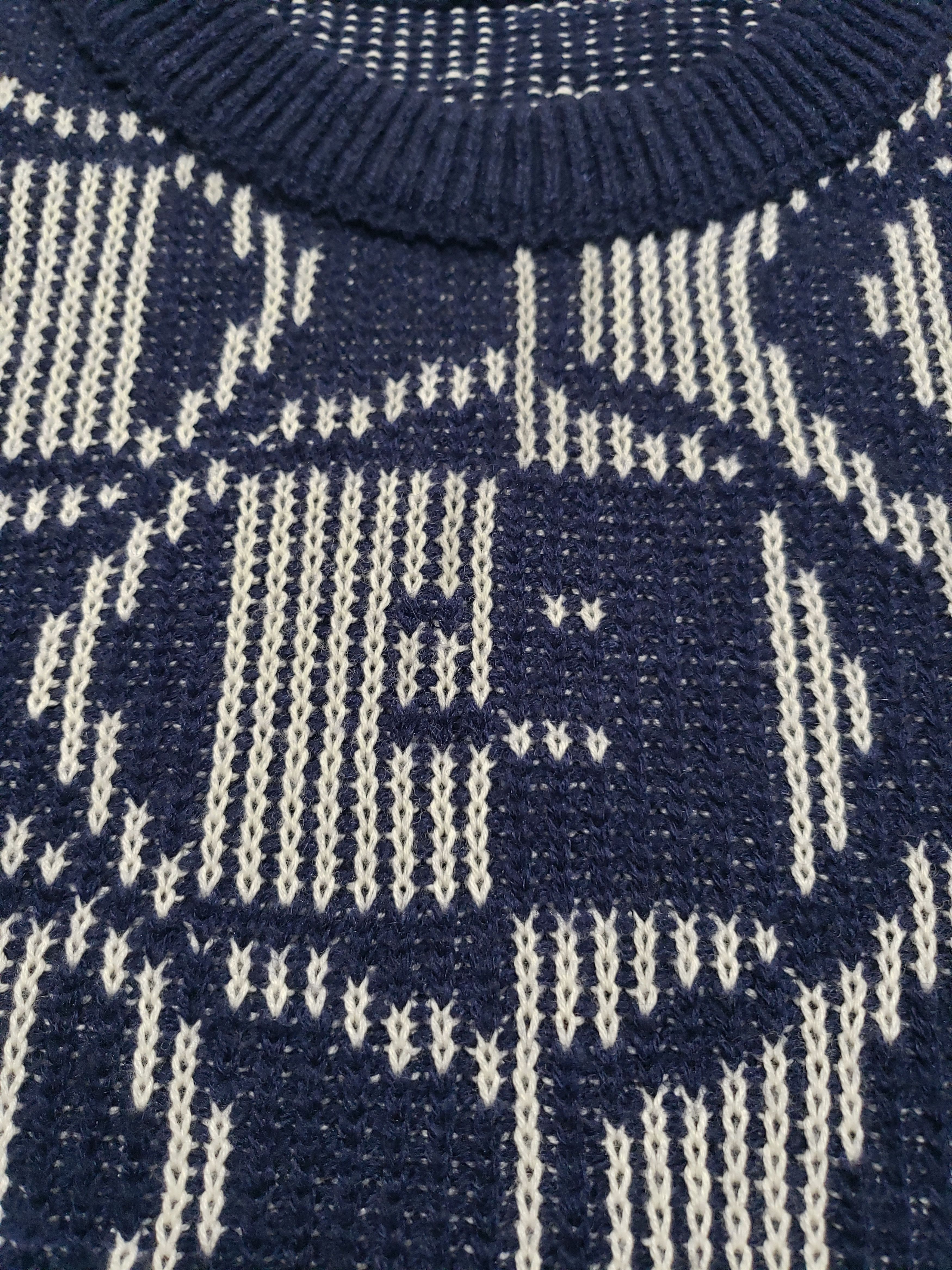 Acne Studios Jacquard Face Knit Crewneck Sweater Size US XS / EU 42 / 0 - 7 Thumbnail