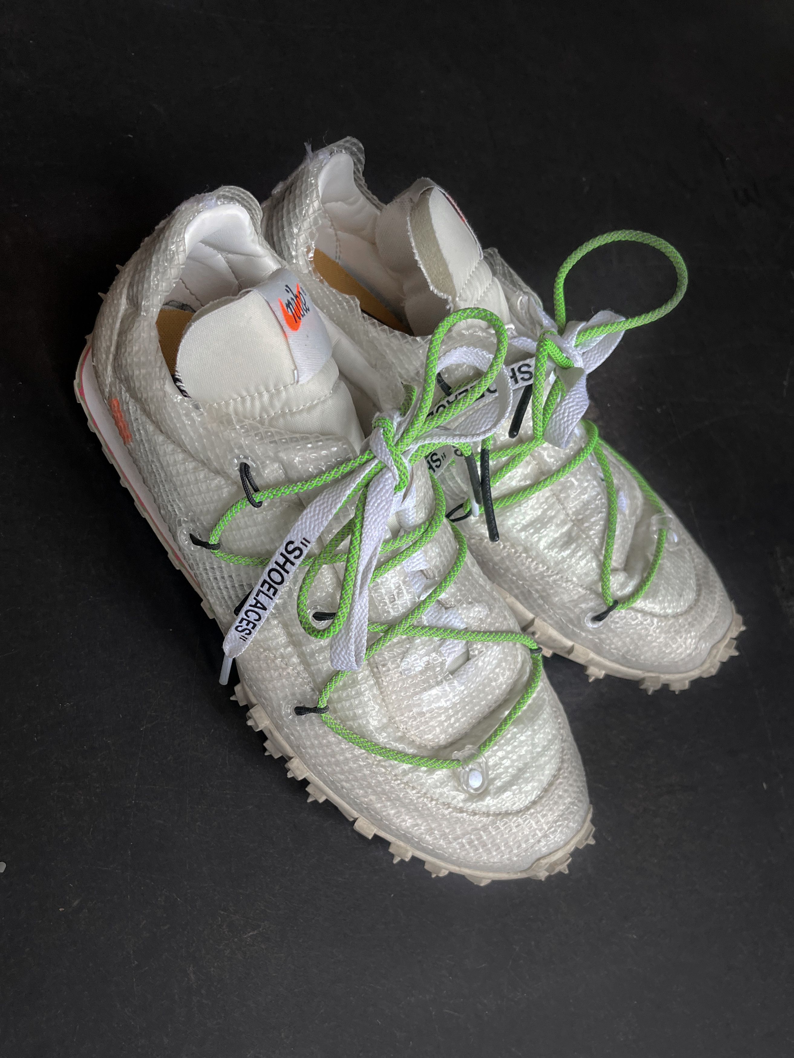 Off-White Nike X Off-White Waffle Racer SP “Electric Green” Size EU 39 Size US 8 / IT 38 - 1 Thumbnail