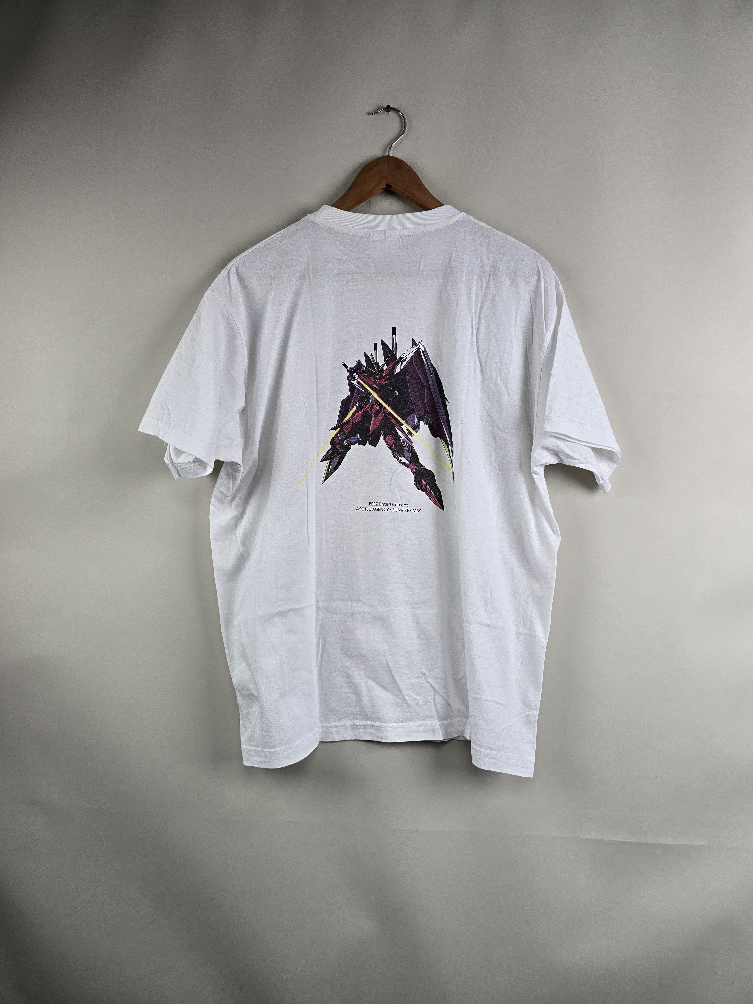Anime × Vintage 2000 Mobile Suit Gundam Seed Anime Tee XL 22.5" 27.5" Size US XL / EU 56 / 4 - 1 Thumbnail