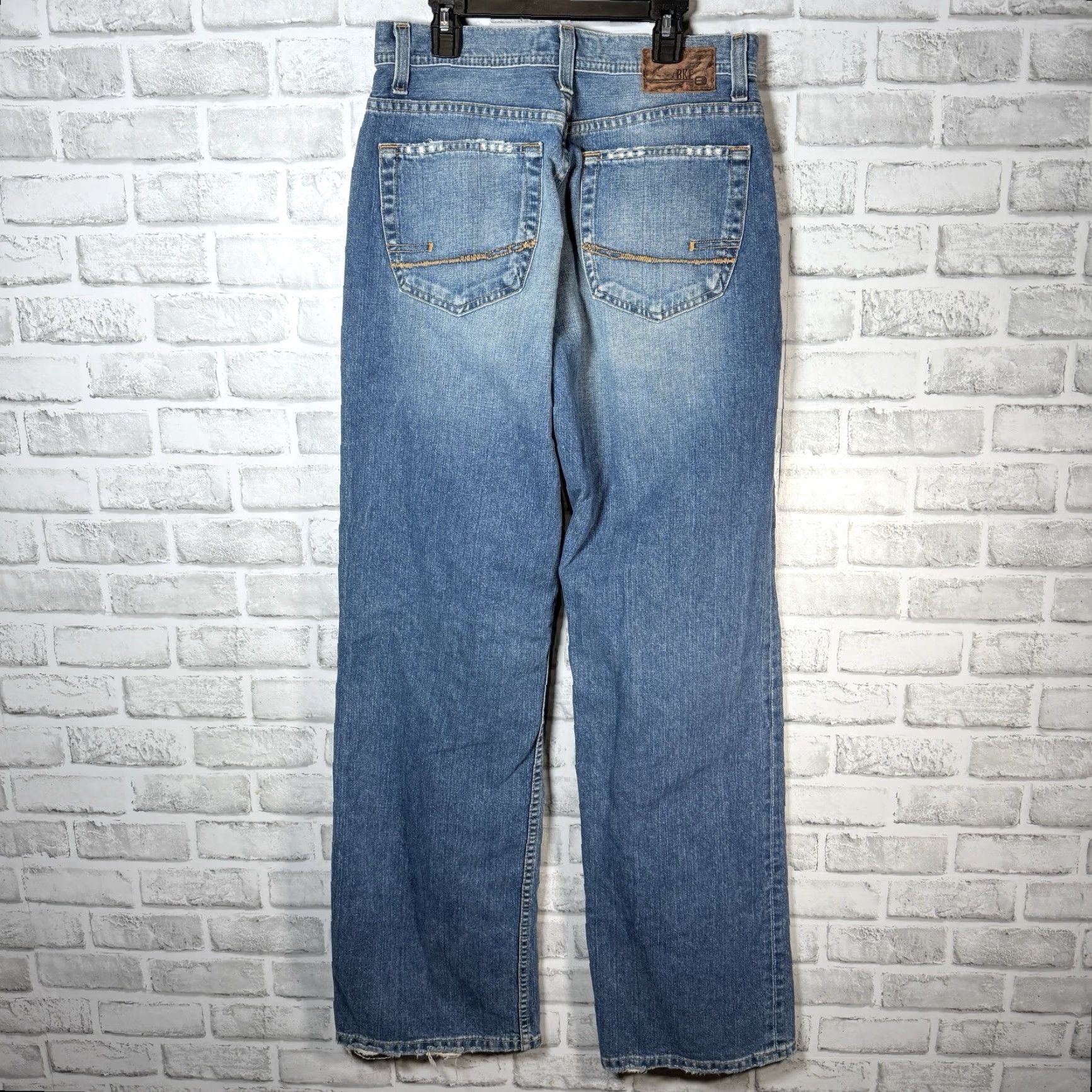 BKE BKE Blue Straight Jeans Mens 30x34 Cotton San Antonio Size US 30 / EU 46 - 5 Thumbnail