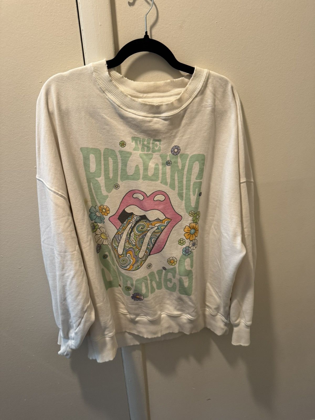 American Eagle Outfitters American Eagle Rolling Stones Crewneck Sweatshirt Size US XL / EU 56 / 4 - 1 Thumbnail
