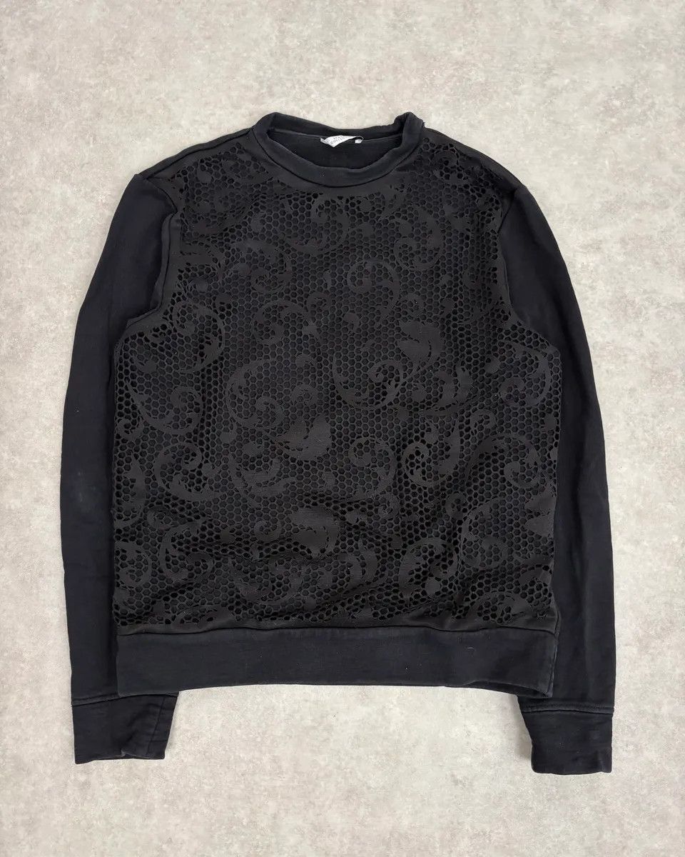 Versace SS2018 Versace Ornament Black Sweater Size US S / EU 44-46 / 1 - 1 Thumbnail