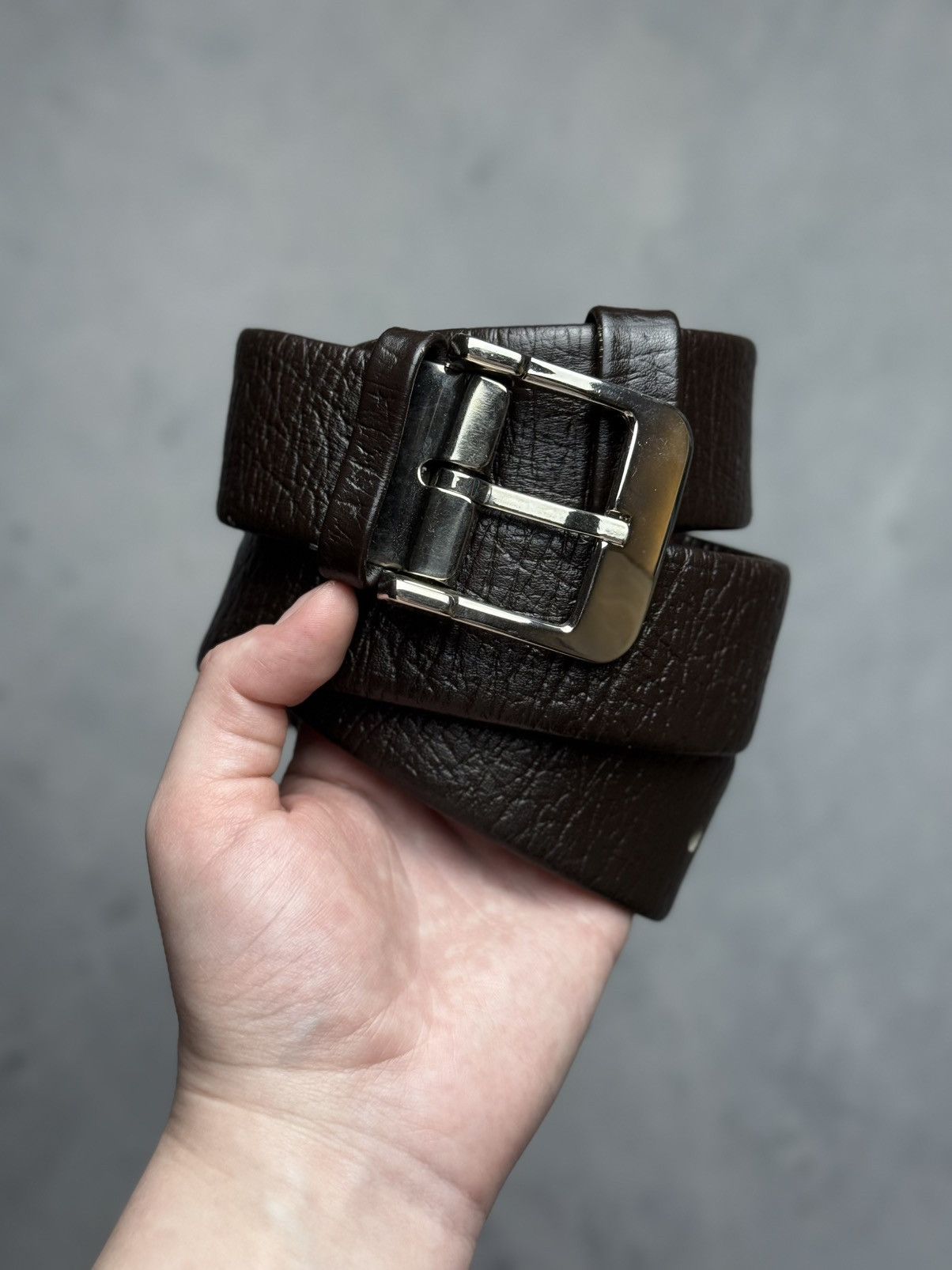Leather Jacob Elegant Leather Vintage Money Belt Archive NO. 5758 Size ONE SIZE - 1 Thumbnail