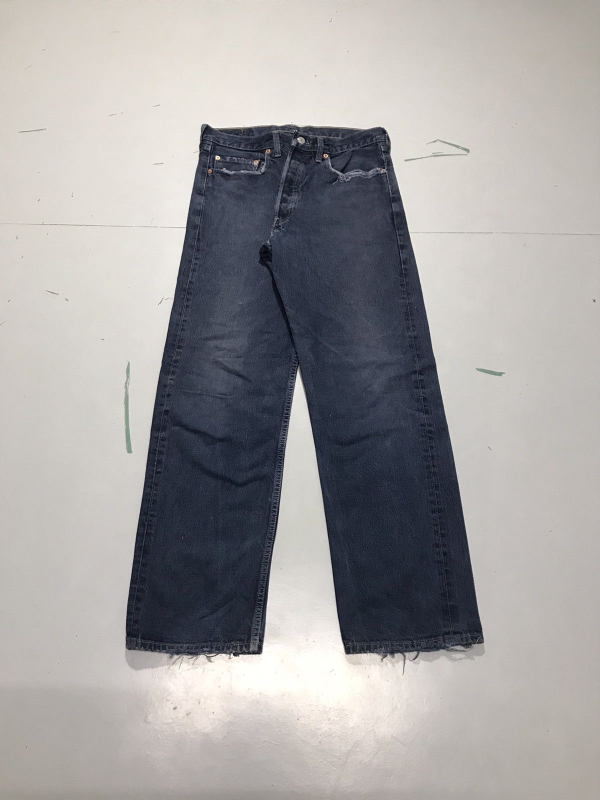 Levi's Vintage Levi’s buckle belt denim Size US 34 / EU 50 - 1 Thumbnail