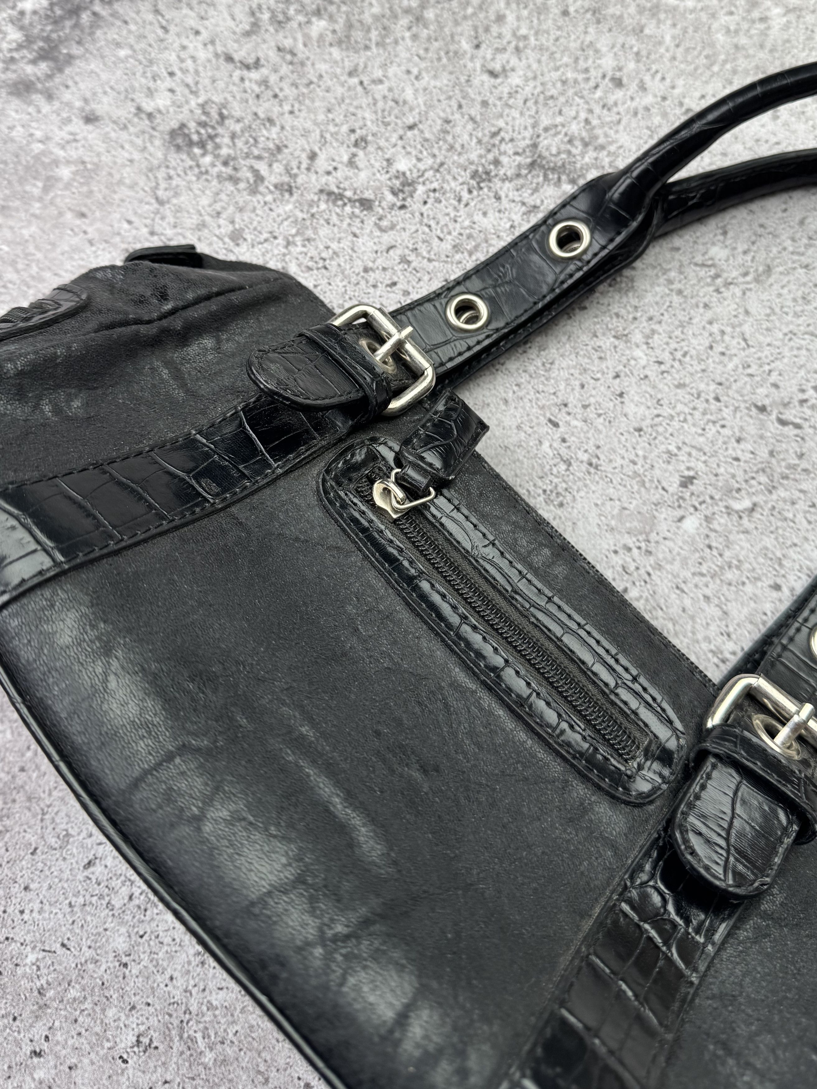 Vintage Vintage Handle Bag C515(V218) Size ONE SIZE - 6 Thumbnail