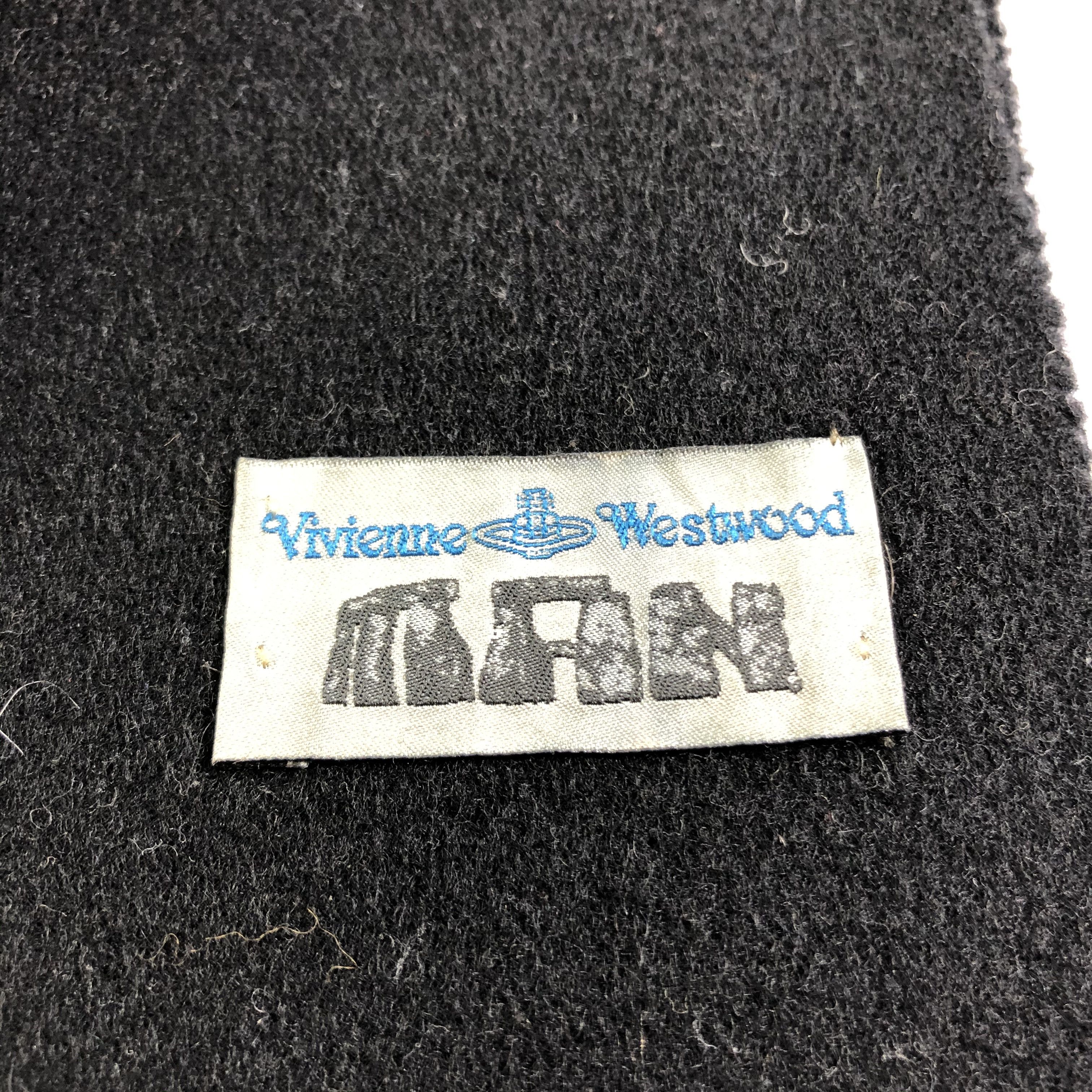 Vivienne Westwood Vivienne Westwood Plain Wool Scarf Muffler Neckwear V2383 Size ONE SIZE - 5 Thumbnail