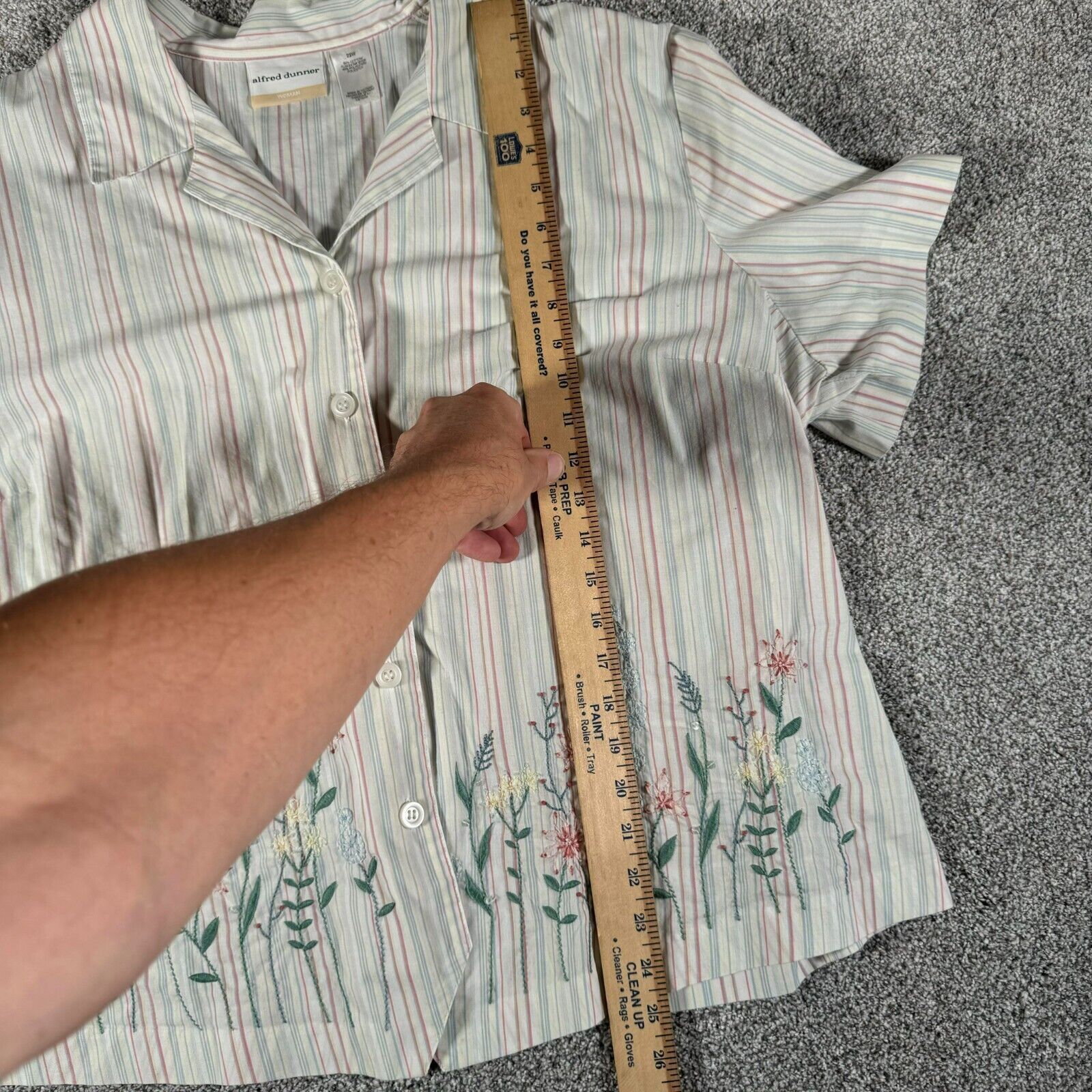 Other Alfred Dunner Top 22W Plus Cottagecore Embroidery 90s Y2K Size 3XL / US 20-22 - 5 Thumbnail