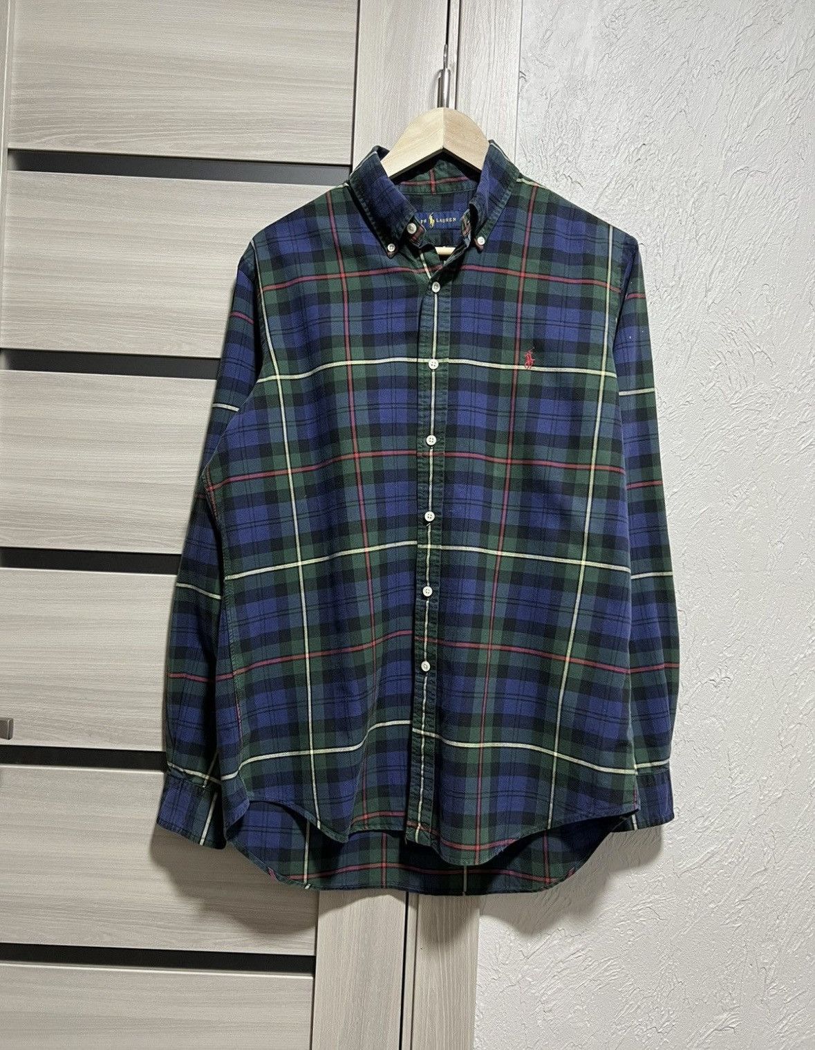Polo Ralph Lauren RARE RALPH LAUREN LABEL SHIRT BUTTON UP MULTICOLOR Size US M / EU 48-50 / 2 - 2 Thumbnail