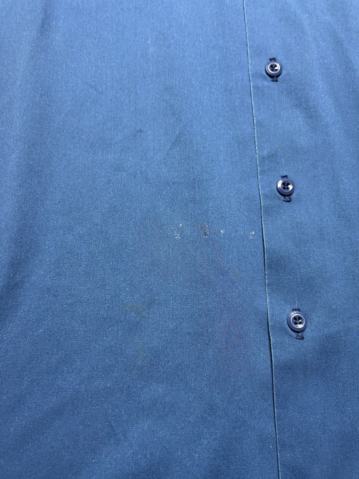Vintage Vtg 90s work shirt dickies chino twill navy blu workwear XXL Size US XXL / EU 58 / 5 - 4 Thumbnail