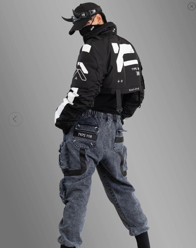 Other Fabric of the Universe CRB-005 Crop Bomber Jacket Size US L / EU 52-54 / 3 - 7 Thumbnail