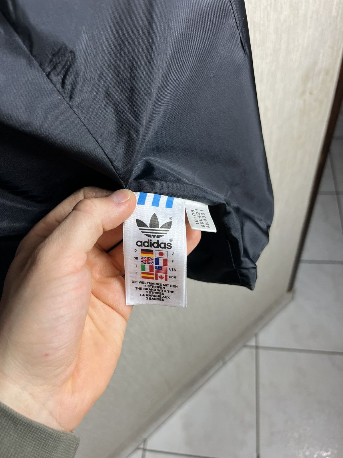 Adidas × Vintage Vintage Adidas blazer jacket y2k monogram sharp pin 9 logo Size US S / EU 44-46 / 1 - 21 Thumbnail