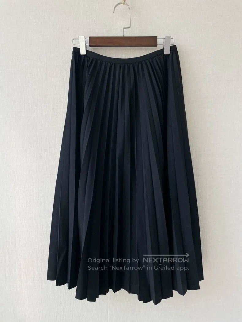 Comme des Garcons Comme Des Garcons size M Dark plaid pleated skirt Size 24" / US 00 / IT 34 - 1 Thumbnail