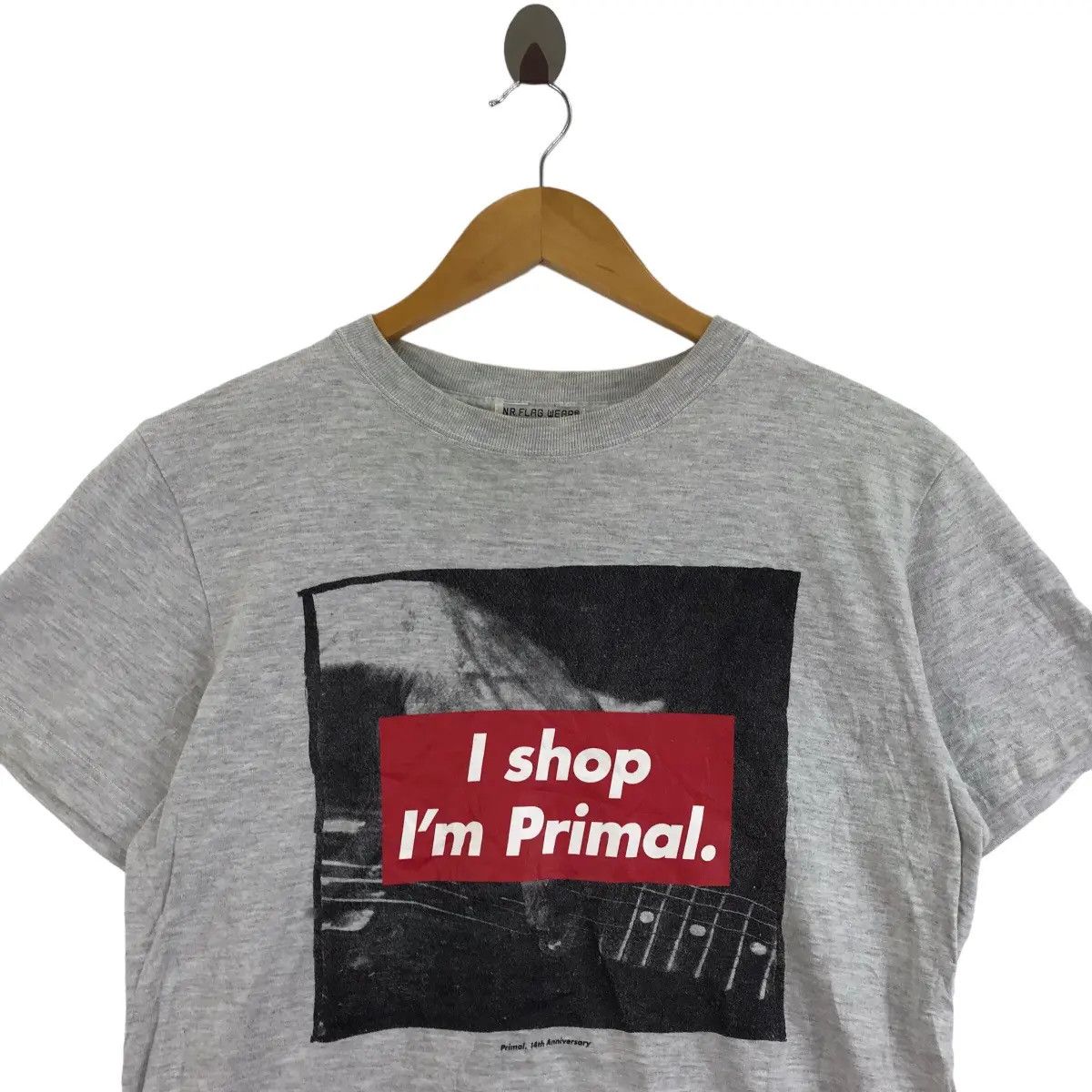 Vintage Vtg BARBARA KRUGER PRIMAL Japan Anniversary I Shop Tee Shirt Size US S / EU 44-46 / 1 - 2 Thumbnail