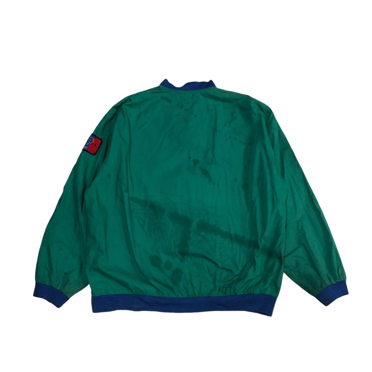 Japanese Brand 🔥VINTAGE BOMBER JACKET BENETTON FORMULA LTD AUTOPOLIS Size US L / EU 52-54 / 3 - 2 Thumbnail