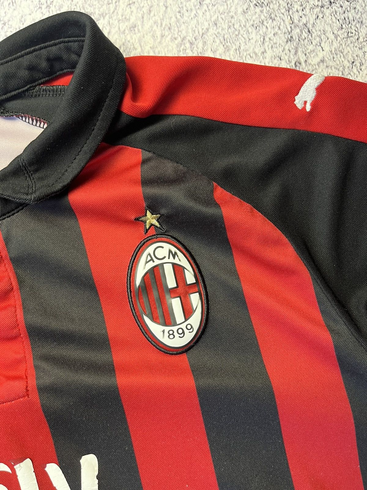 Other AC Milan 2018 2019 Home Soccer Football Shirt Jersey Kit Tee Size US XL / EU 56 / 4 - 7 Thumbnail