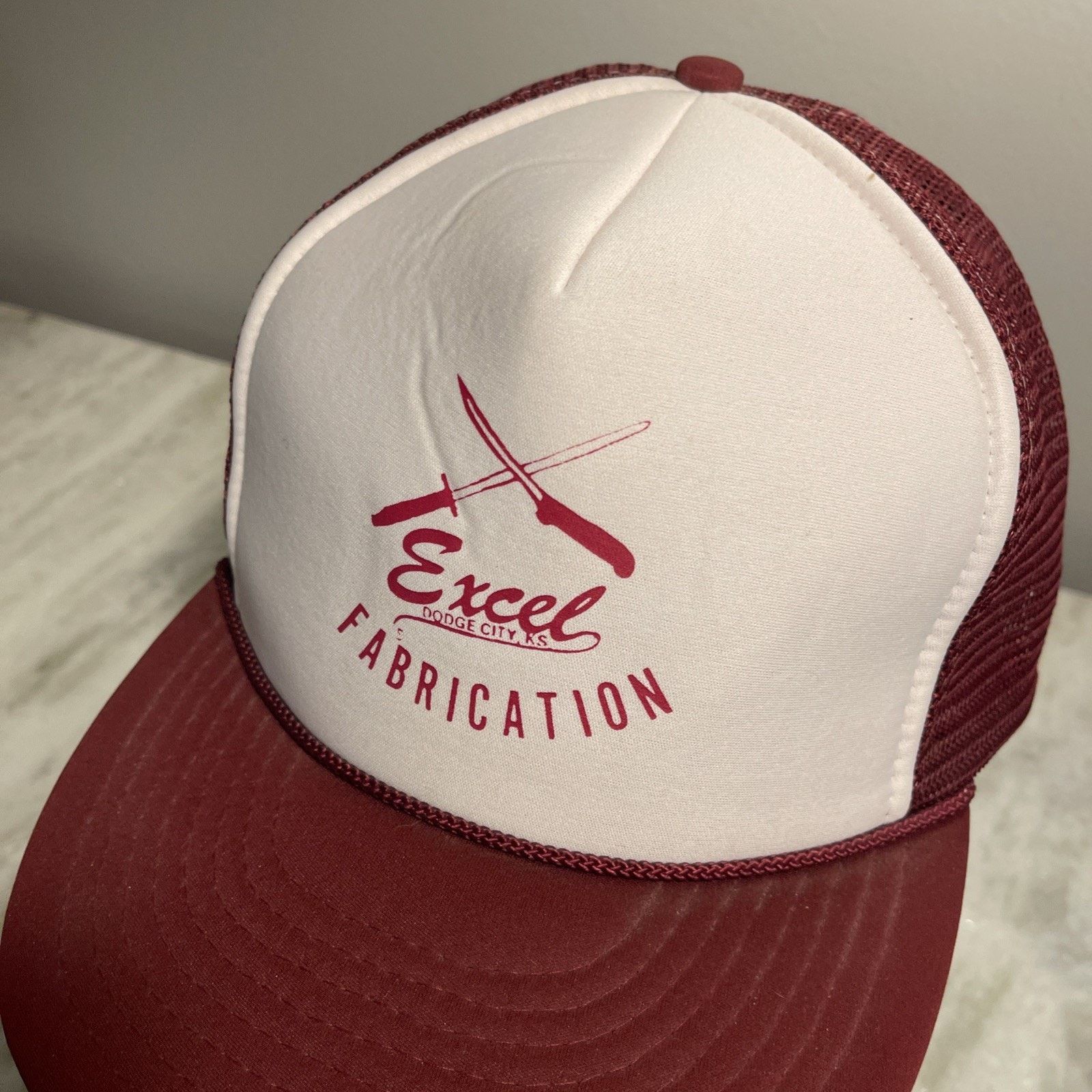 Vintage Excel Fabrication Trucker SnapBack Cap OS Adjustable Nissin Size ONE SIZE - 2 Thumbnail