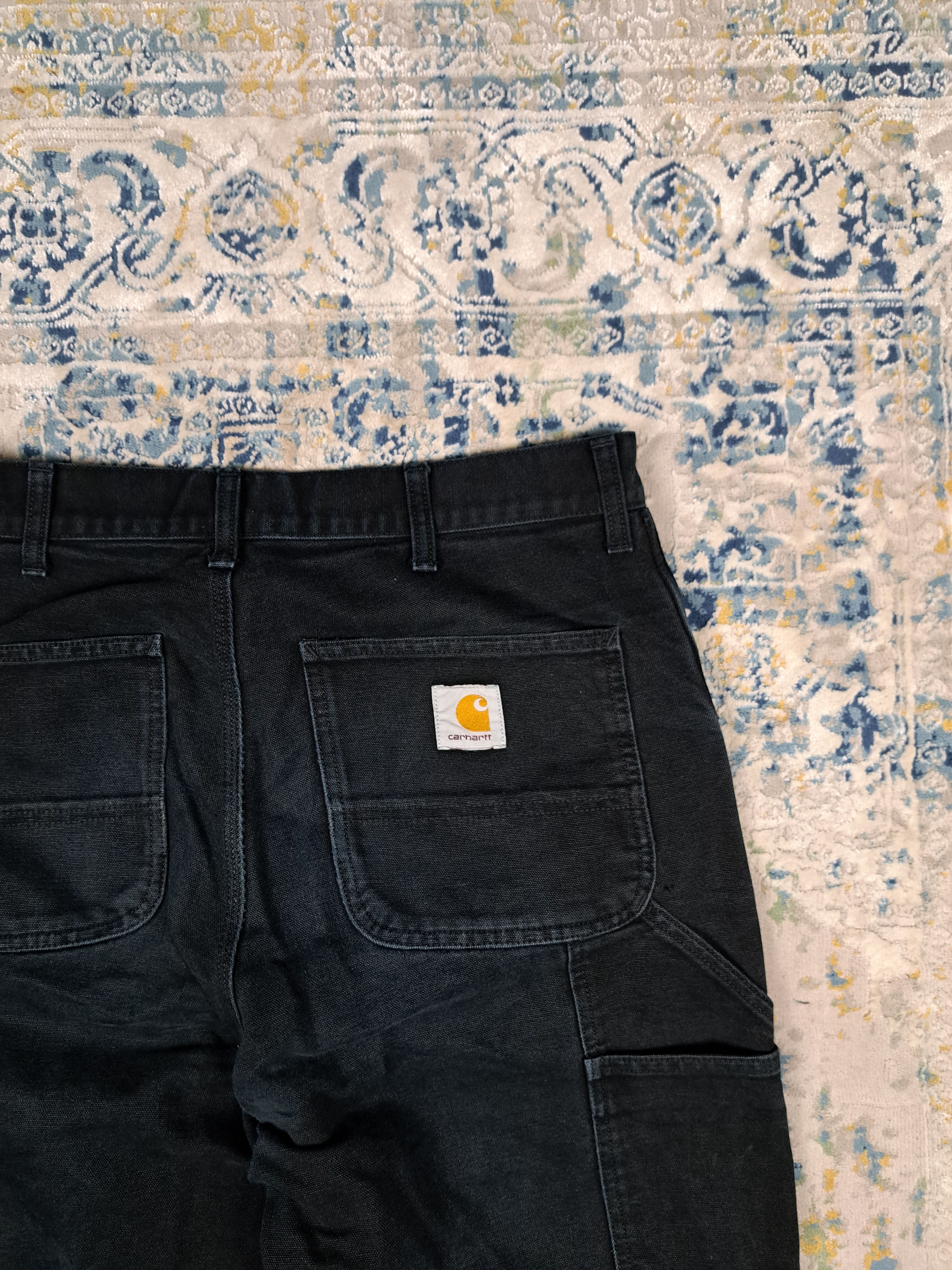 Carhartt Carhartt Heavy Canvas Single Knee Pants Carpenter Workwear Size US 33 - 3 Thumbnail
