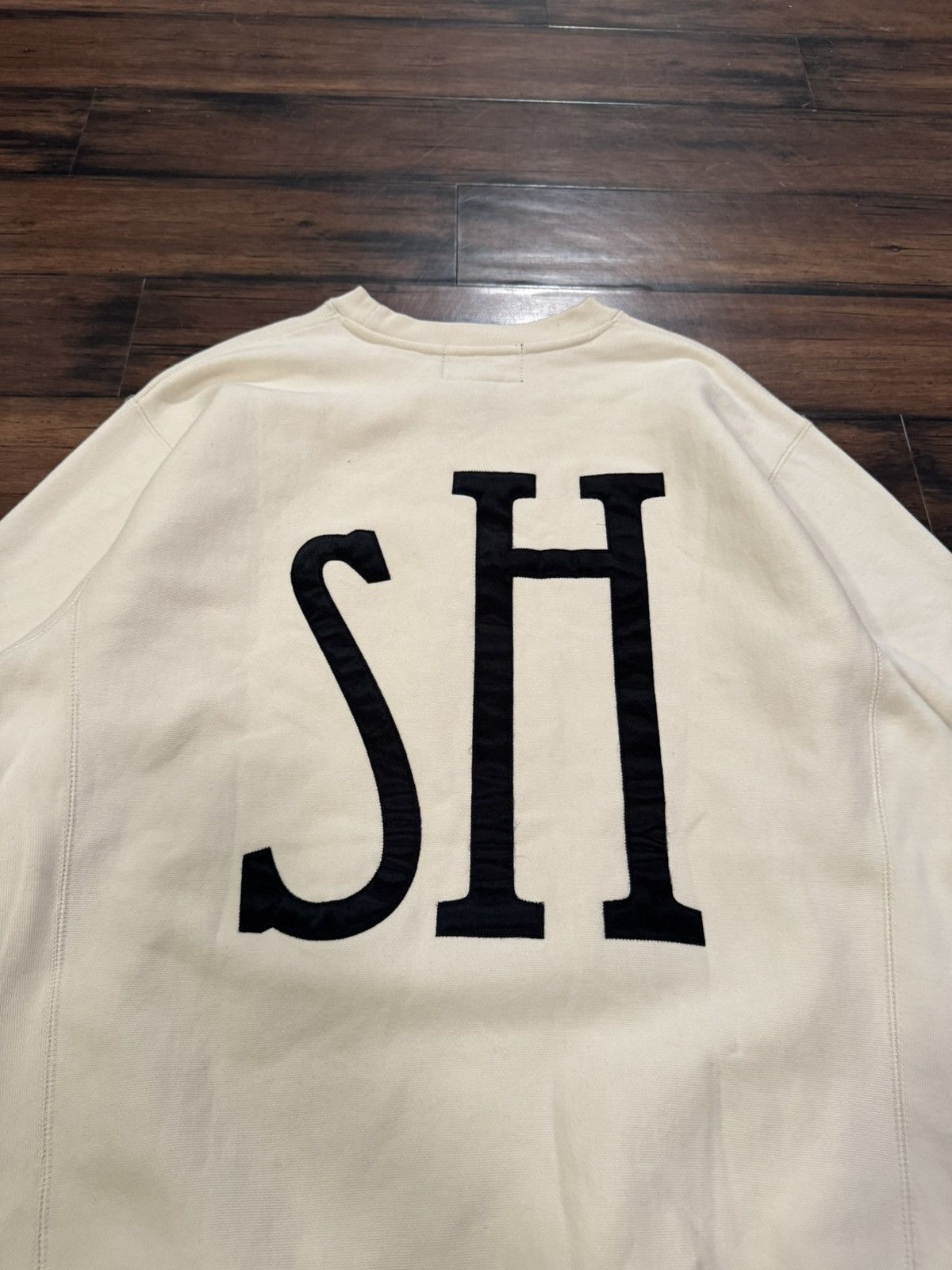 Other DEADSTOCK Hush Life Boutique Creme Crewneck ‘Hu-sh’ Size US XL / EU 56 / 4 - 5 Thumbnail