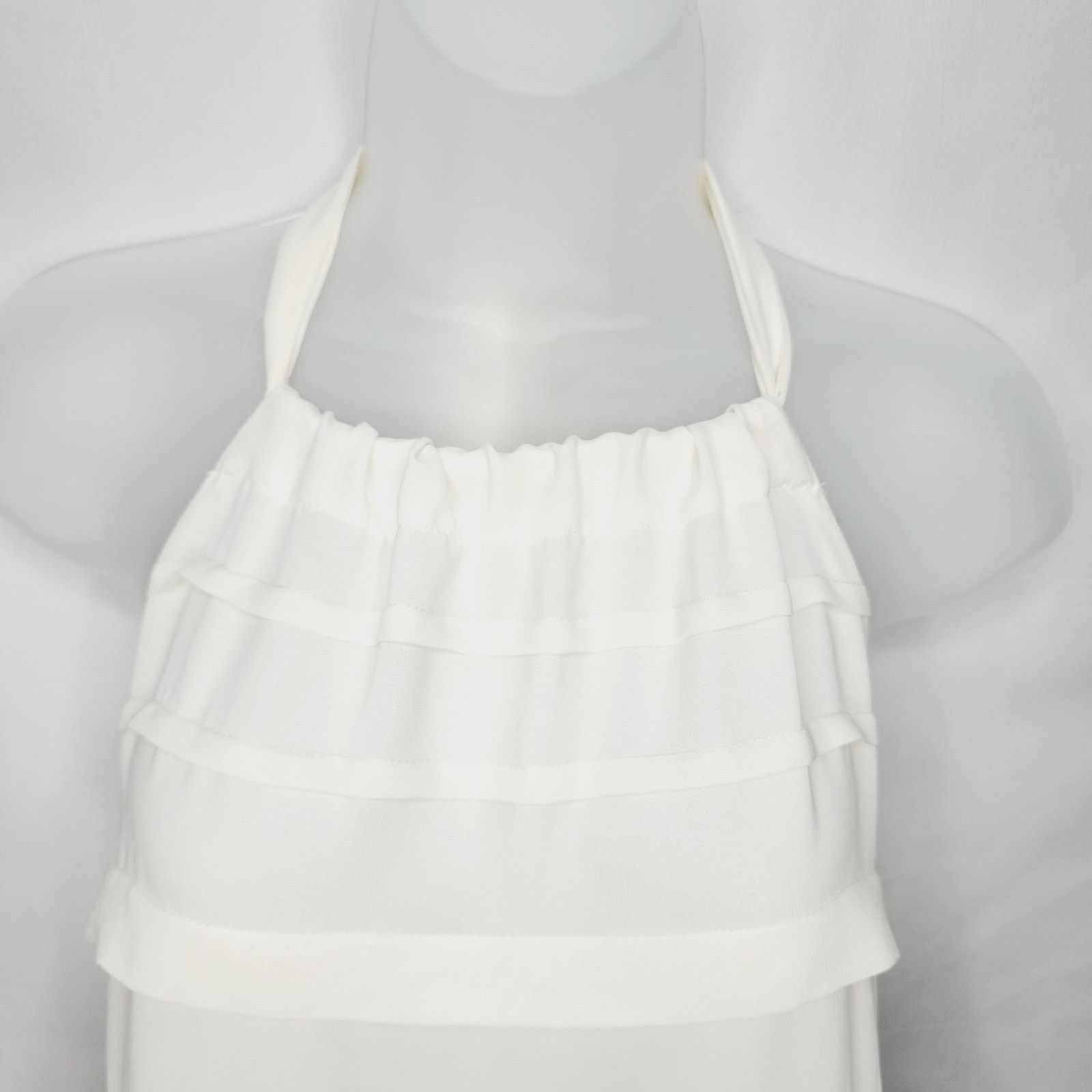 Other H&M Conscious Collection White Dress Boho Cottagecore Size M / US 6-8 / IT 42-44 - 6 Thumbnail