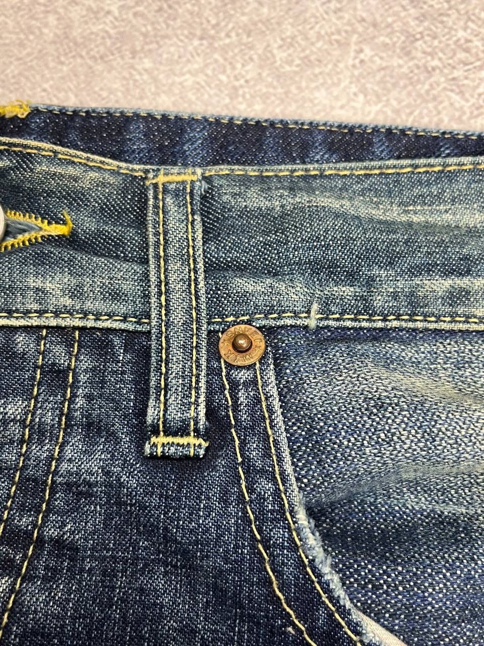 Japanese Brand × Michiko Koshino × Vintage VINTAGE MICHIKO KOSHINO YEN JEANS AVANTGARDE JAPANESE PANTS Size US 32 / EU 48 - 7 Thumbnail