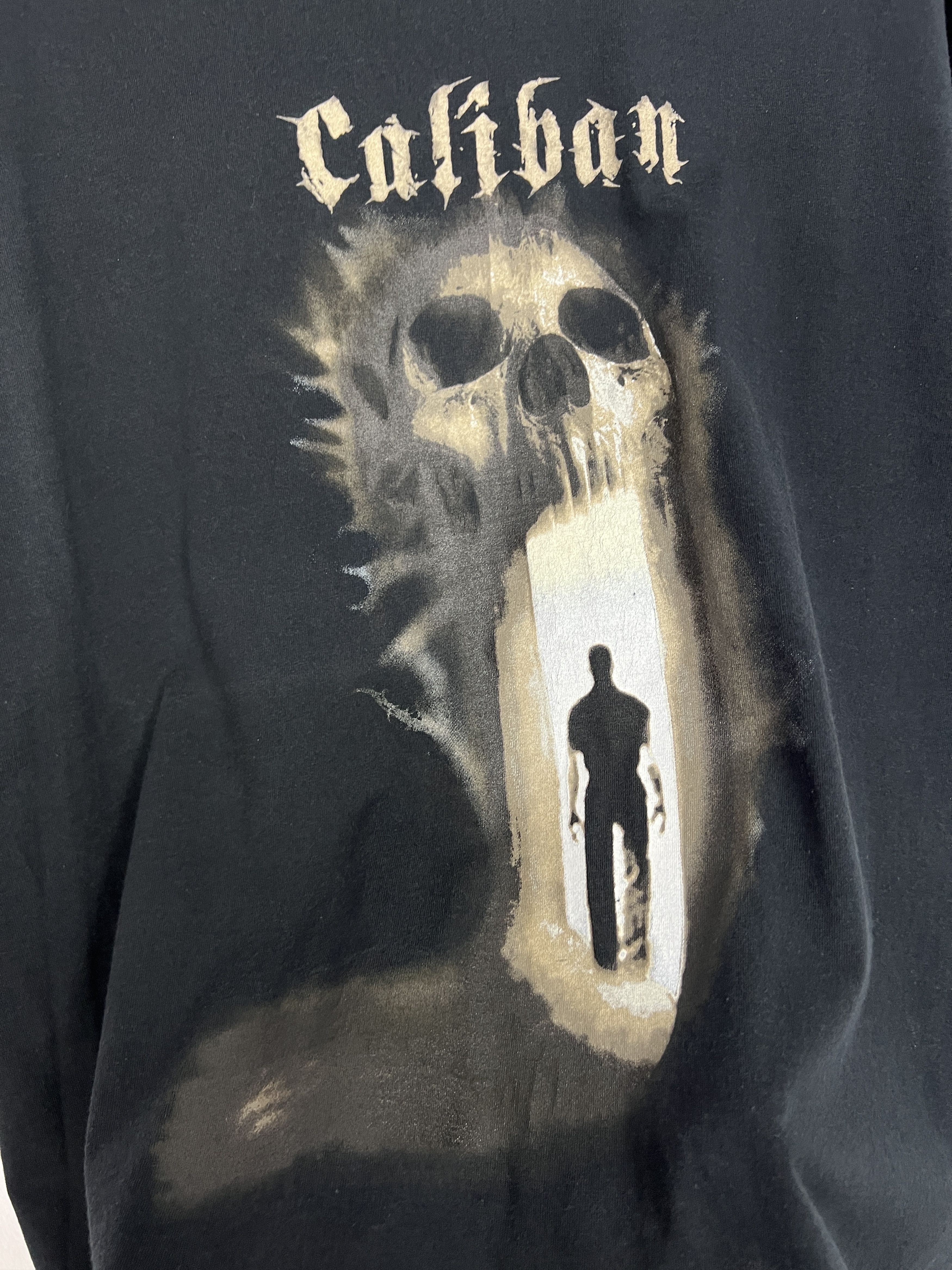 Vintage Caliban The Indying Darkness Over Print Band Tee Shirt Size US XL / EU 56 / 4 - 4 Thumbnail