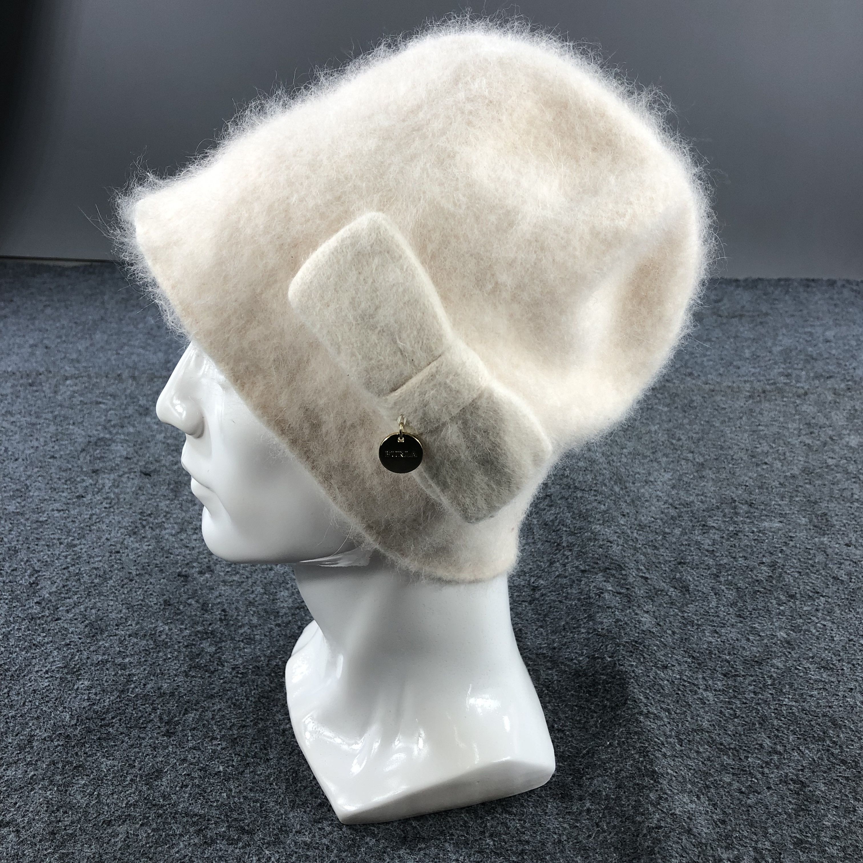 Furla Furla Angora Fur Beanie Snowcap Snow Hat B161 Size ONE SIZE - 1 Thumbnail