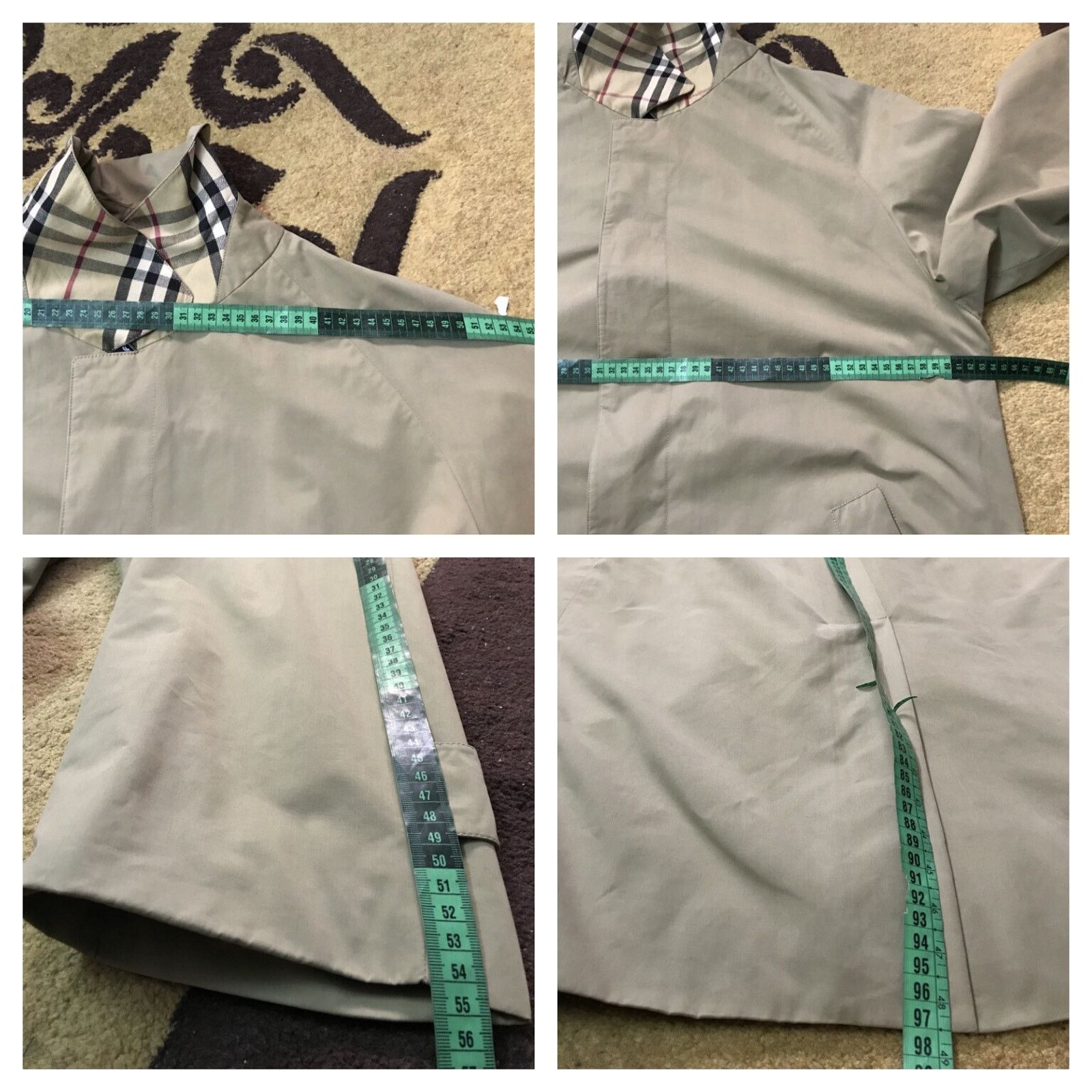 Burberry Burberry london Trench Coat jacket Nova Check overcoat KHAKI Size US L / EU 52-54 / 3 - 12 Thumbnail