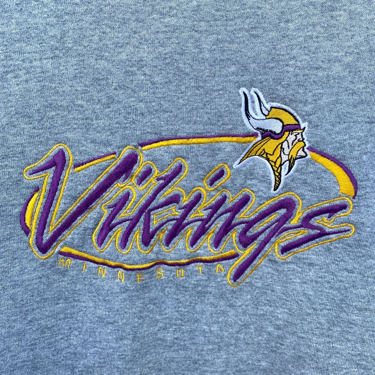 NFL × Vintage VINTAGE MINNESOTA VIKINGS NFL SWEATSHIRT LARGE PULLOVER Size US L / EU 52-54 / 3 - 5 Thumbnail