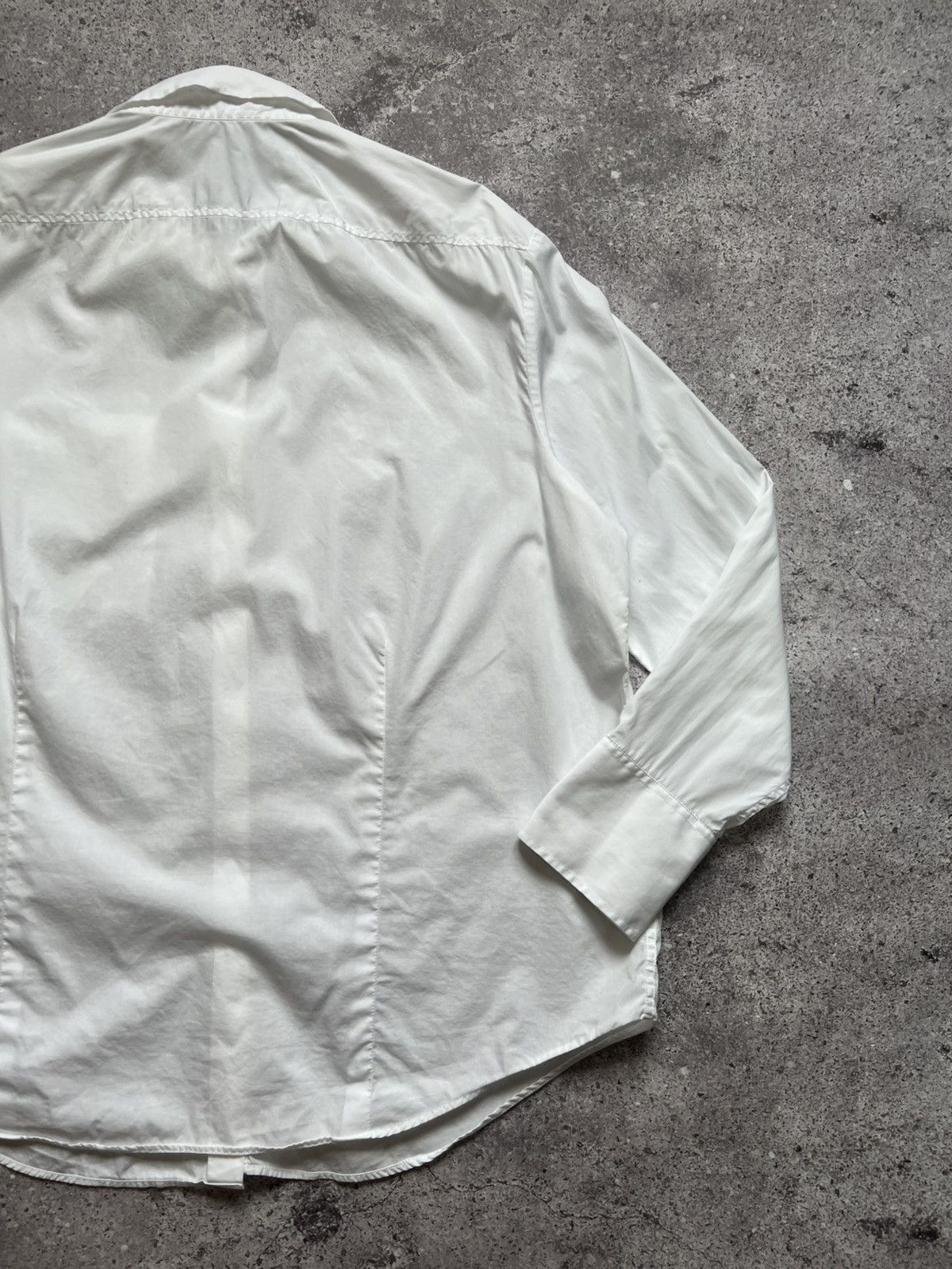 Acne Studios Acne Studios Cotton Shirt Button Up Long Sleeve Size XS / US 0-2 / IT 36-38 - 13 Thumbnail