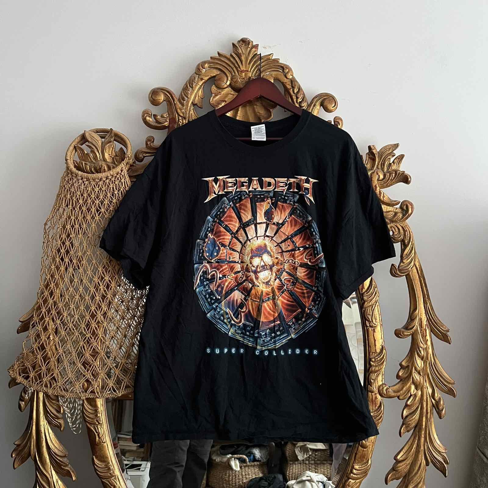 Band Tees Megadeth Super Collider T-shirt Sz XXL Size US XXL / EU 58 / 5 - 1 Thumbnail