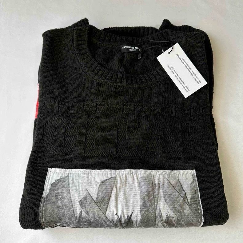 Raf Simons Raf Simons Post-painted sweater Size US M / EU 48-50 / 2 - 3 Thumbnail