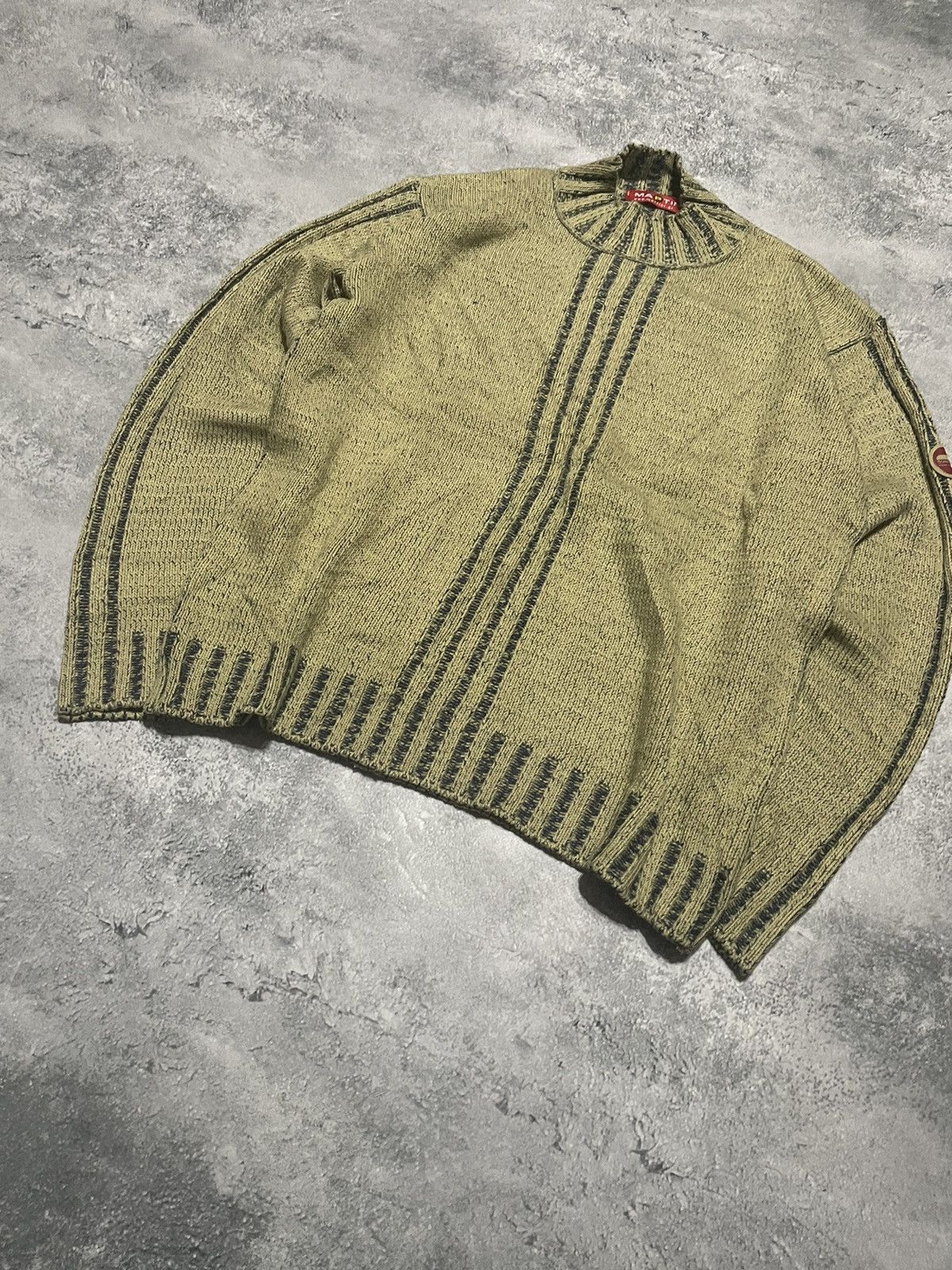 If Six Was Nine Vintage Sweater LGB Style Y2K Size US L / EU 52-54 / 3 - 3 Thumbnail